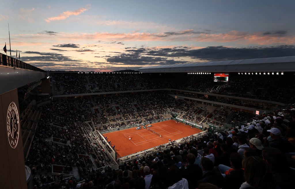 Women featured in just one of the 10 night sessions at last year’s French Open