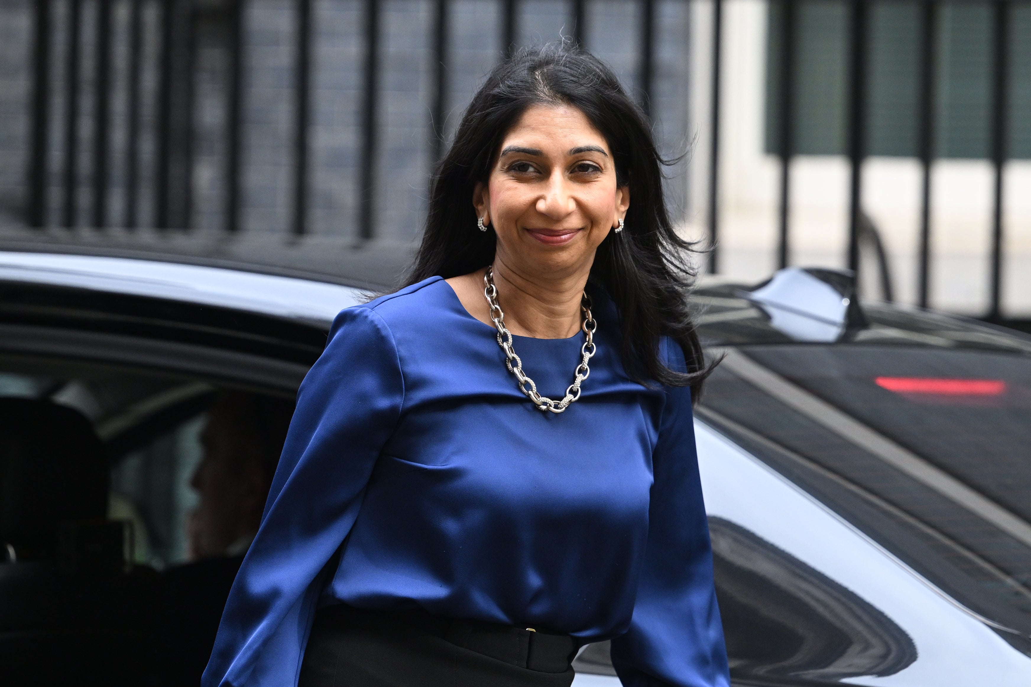 The home secretary Suella Braverman