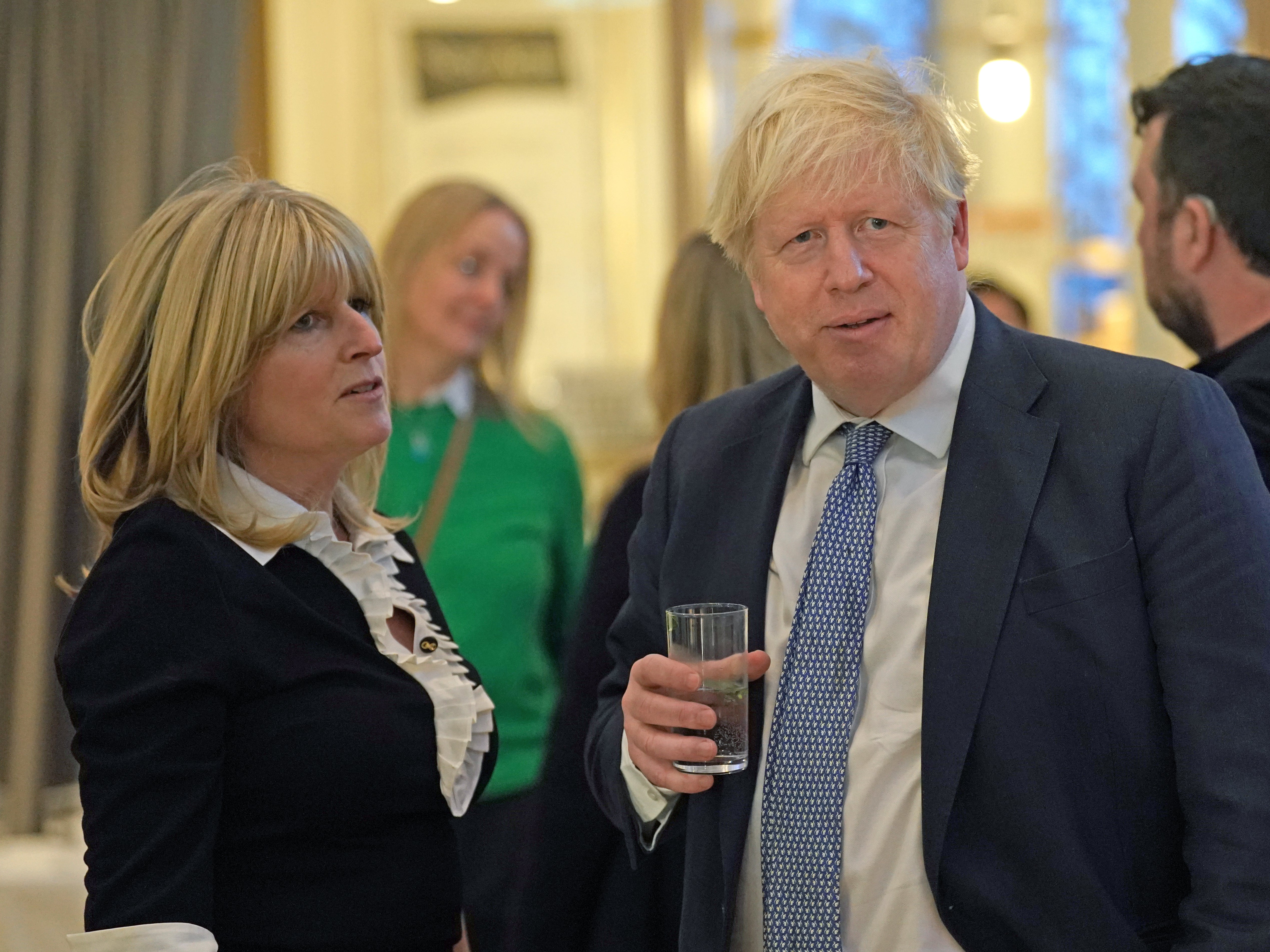 Boris Johnson and Rachel Johnson