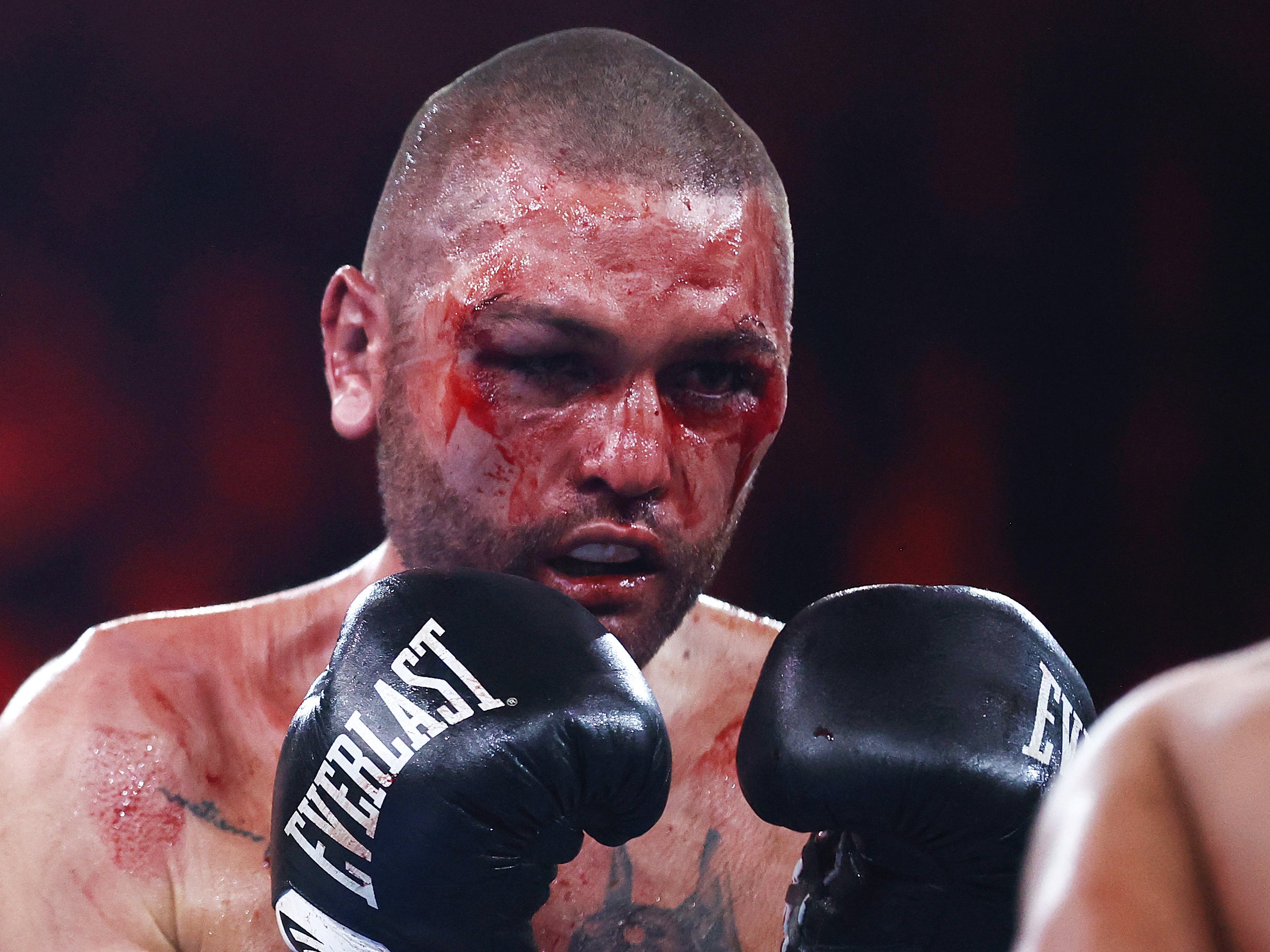 Tyson Fury seen consoling devastated boxer after first pro loss