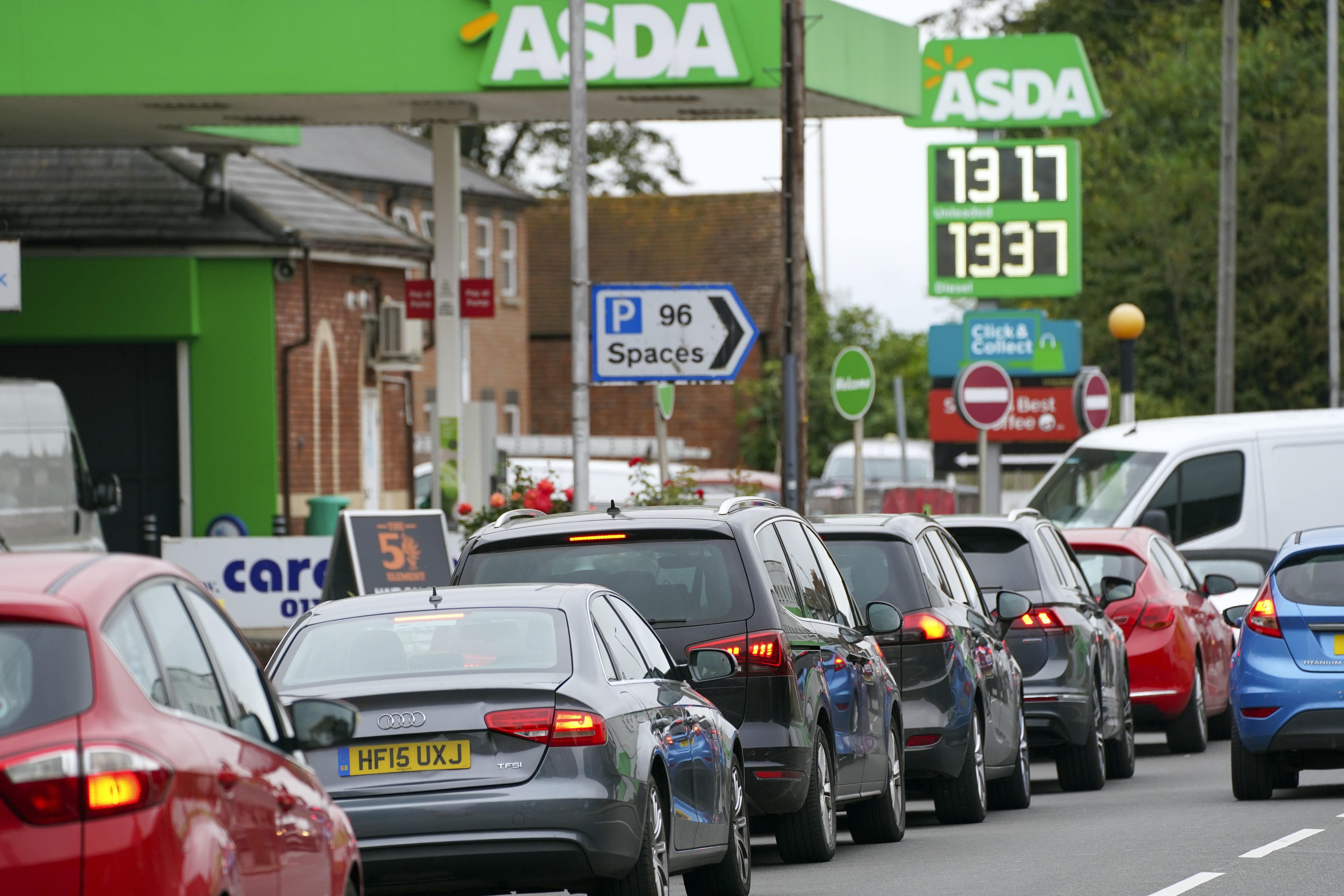 A tie-up between Asda and EG Group’s UK division has been mooted for months (Steve Parsons/ PA)