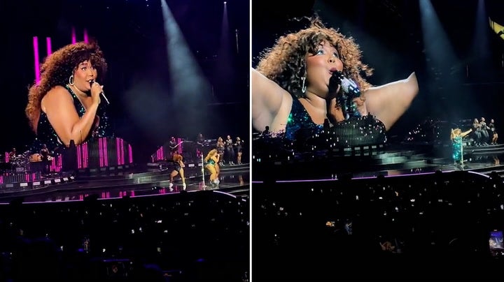 Lizzo pays tribute to Tina Turner with rendition of Proud Mary