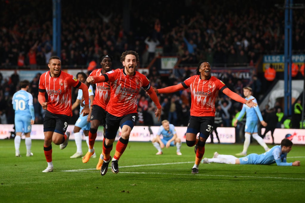 Luton are a game away from Kenilworth Road being a Premier League ground