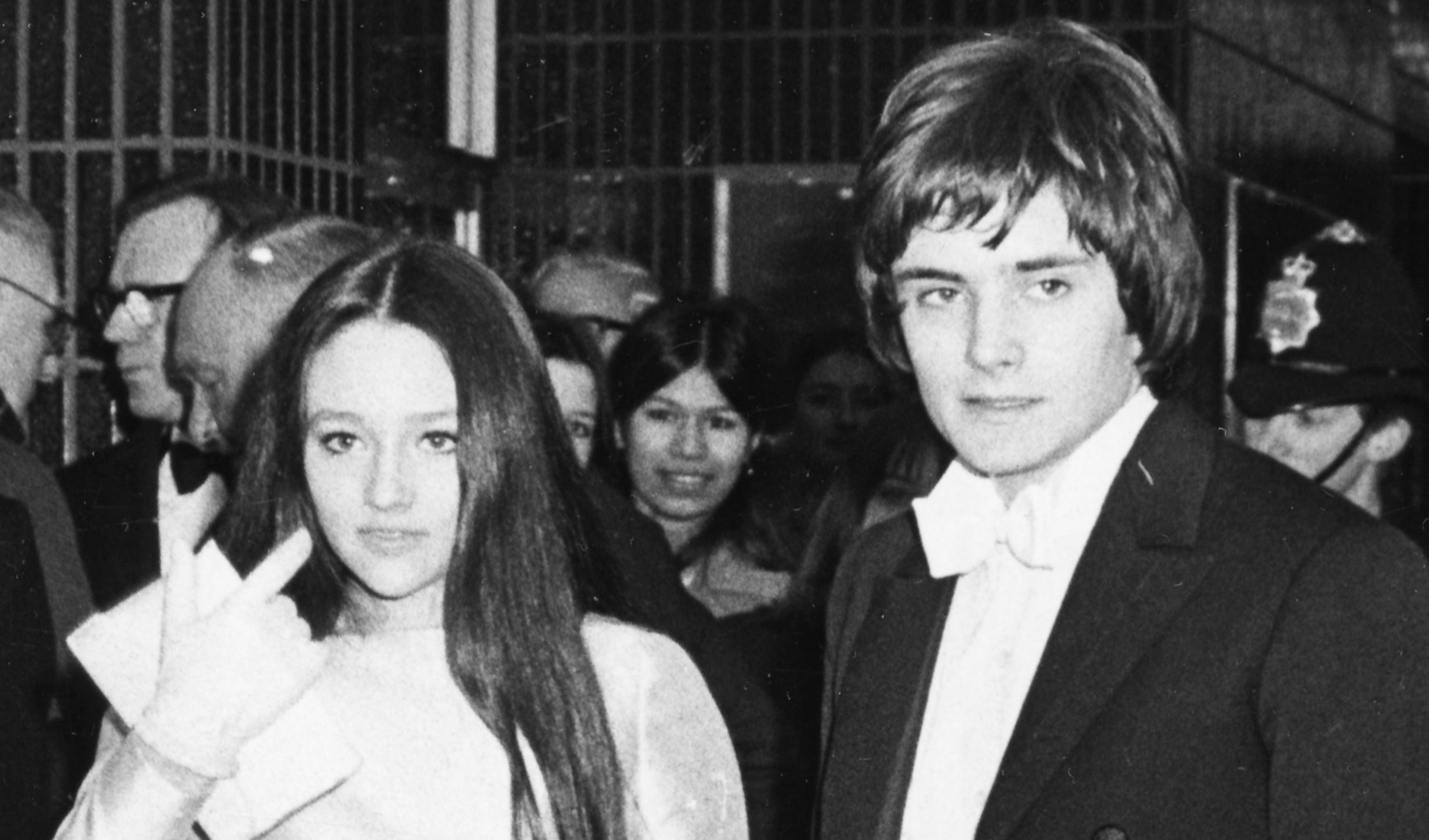 Olivia Hussey and Leonard Whiting at the London premiere of ‘Romeo and Juliet’, 1968