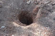 Madeleine McCann: Footage shows holes in the ground in Portugal as search ends