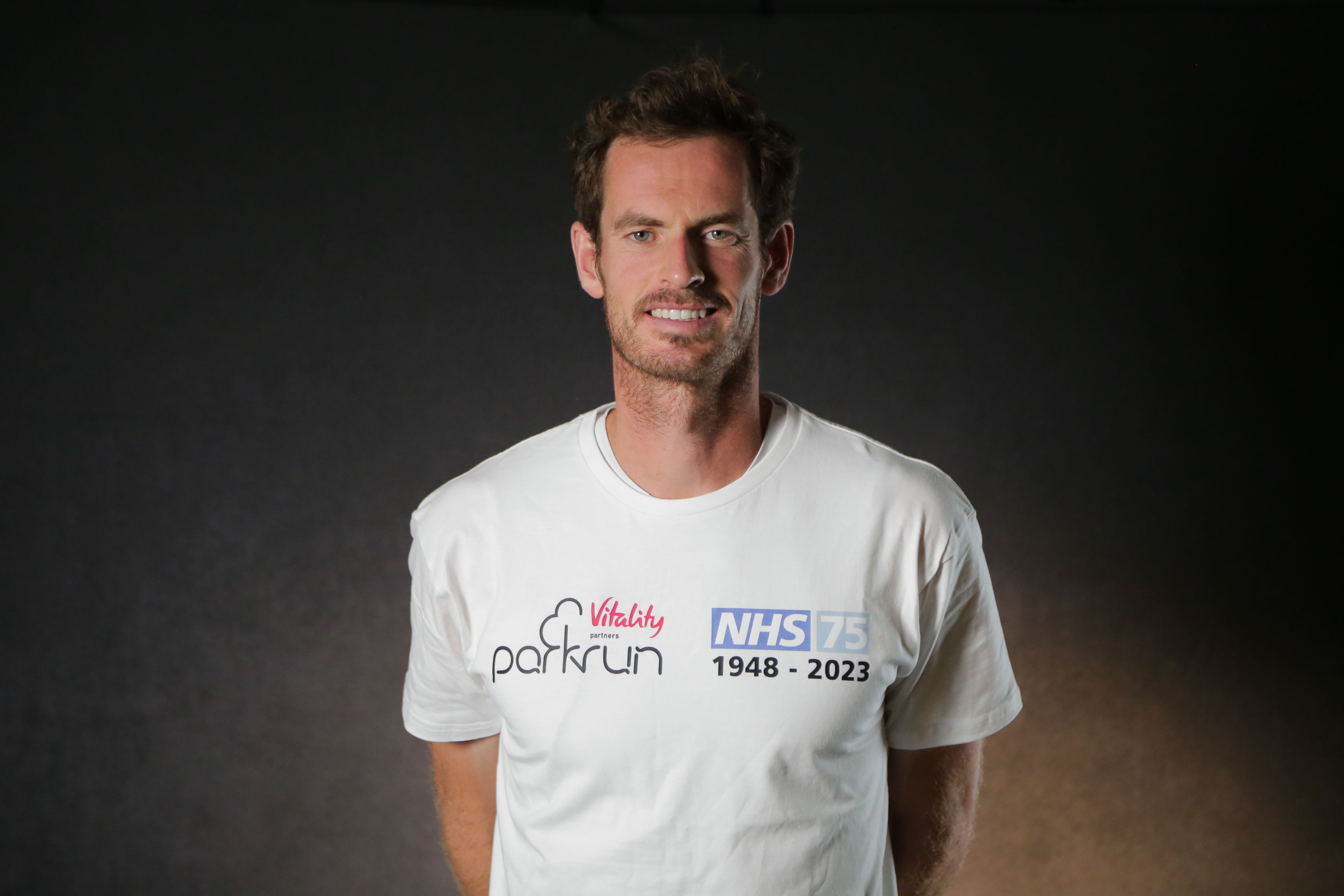 Sir Andy Murray is calling on people to get involved in parkrun for the NHS in July (NHS England)