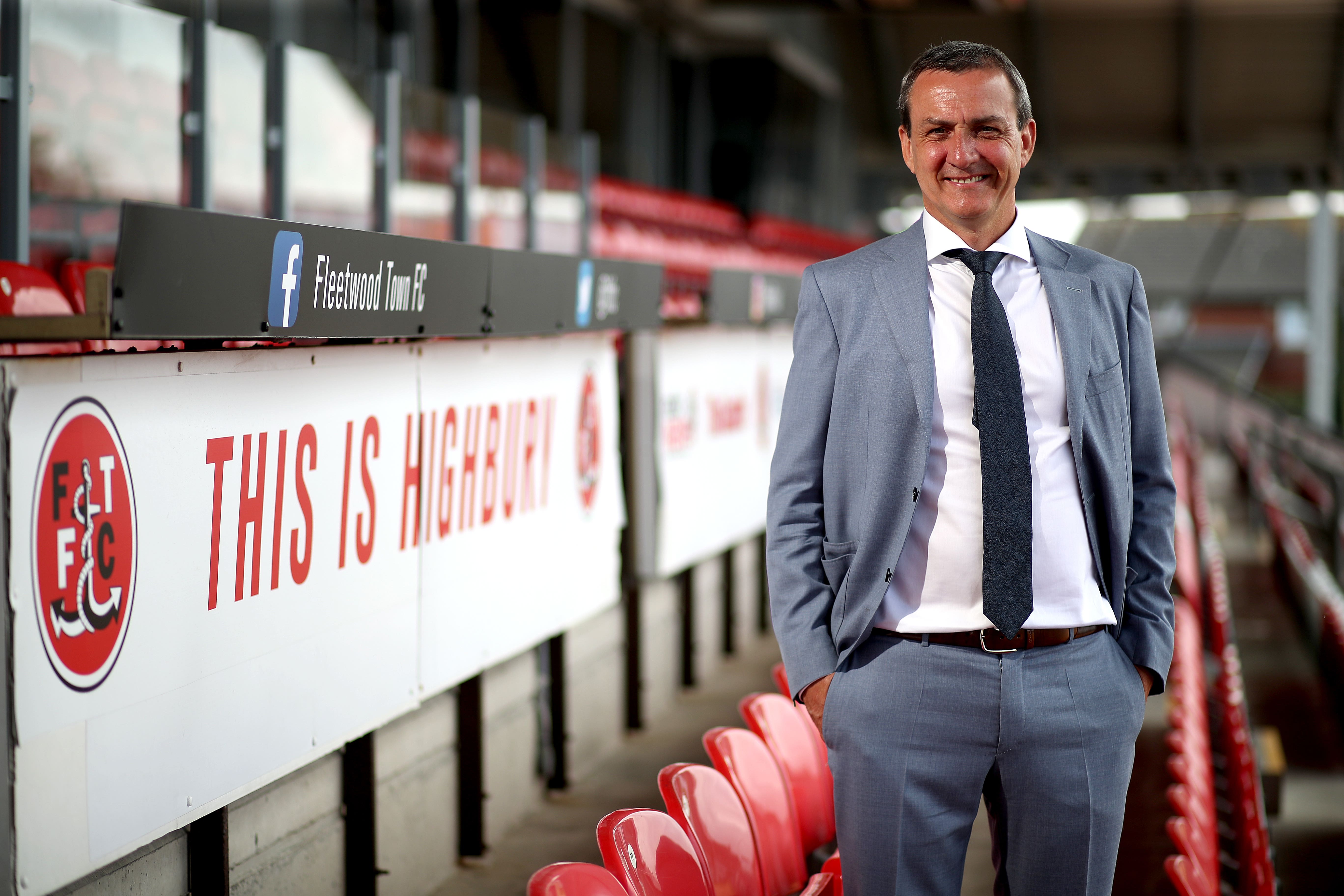 Andy Pilley had been the chairman and owner of Fleetwood for 20 years (Nick Potts/PA)