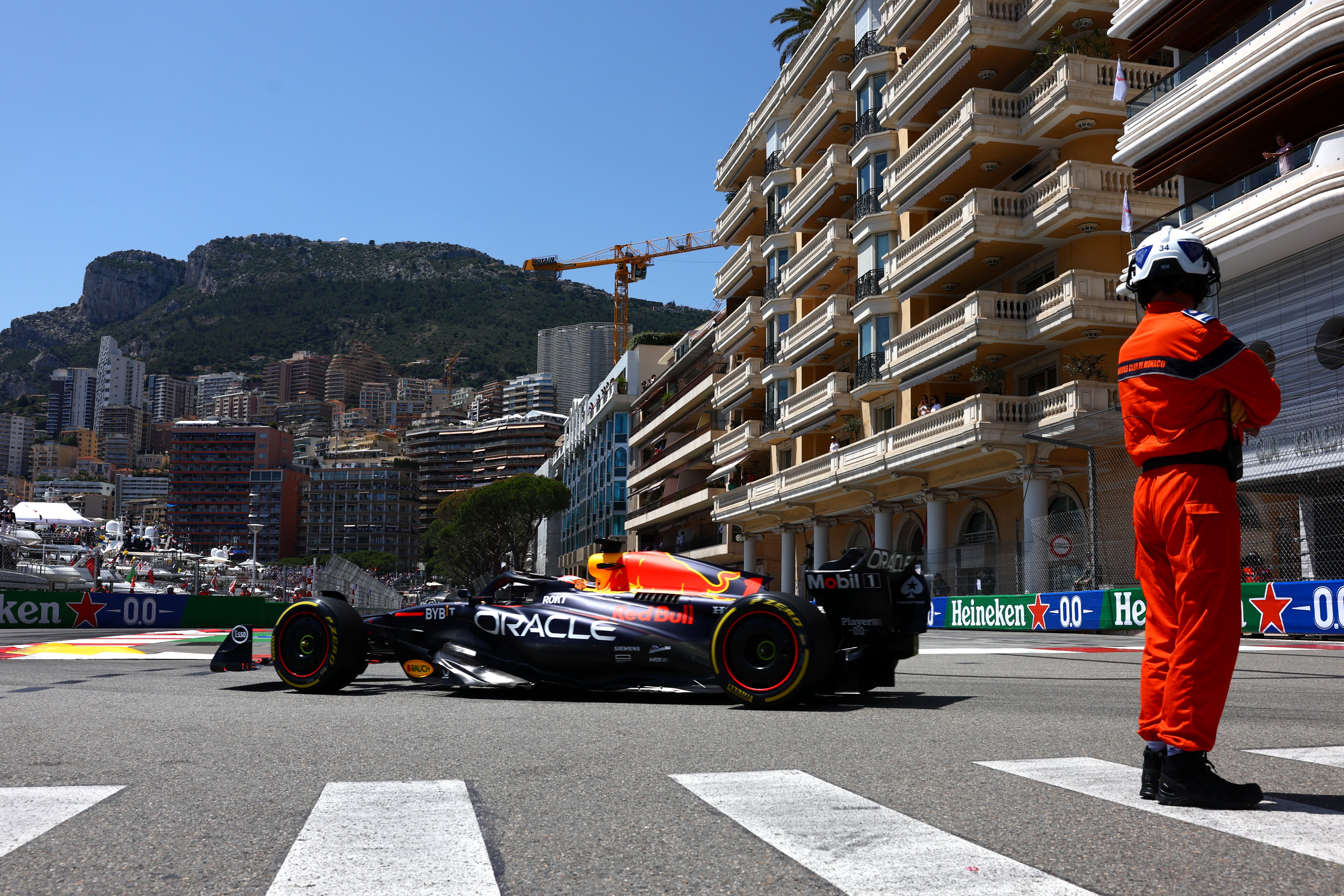 Max Verstappen was quickest in second practice but did struggle earlier