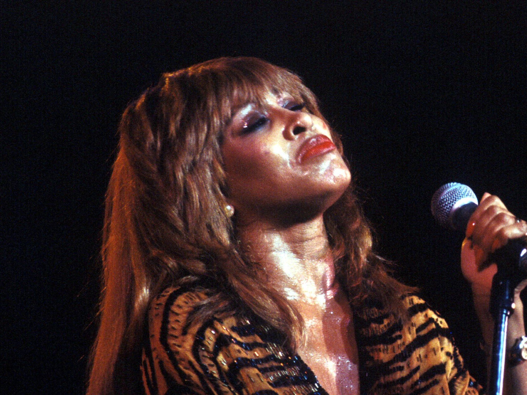 Tina Turner performing in 1979