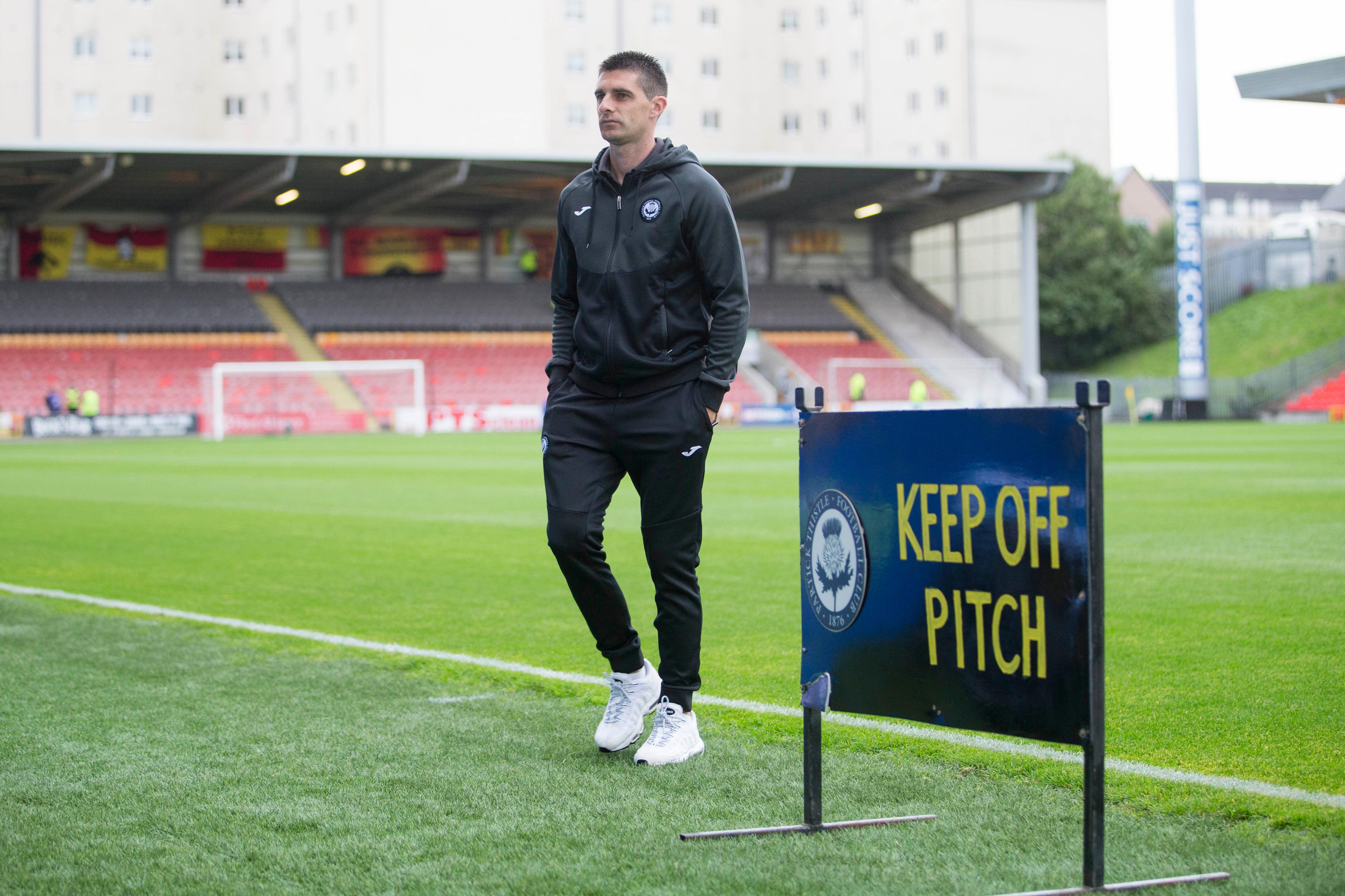 Kris Doolan has vowed his side will remain on the front foot (Jeff Holmes/PA)