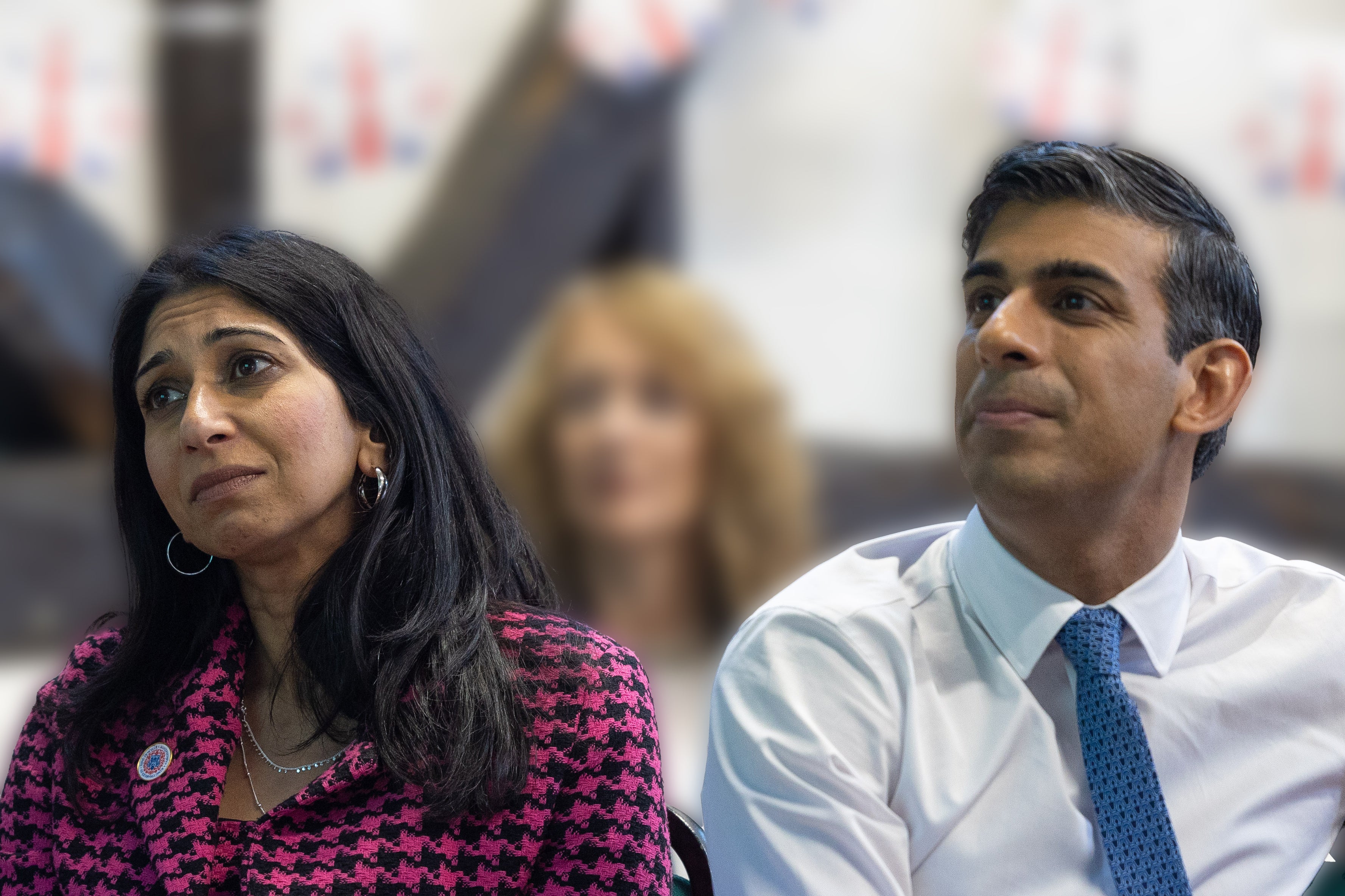 Suella Braverman and Rishi Sunak under pressure to ‘stop the boats’