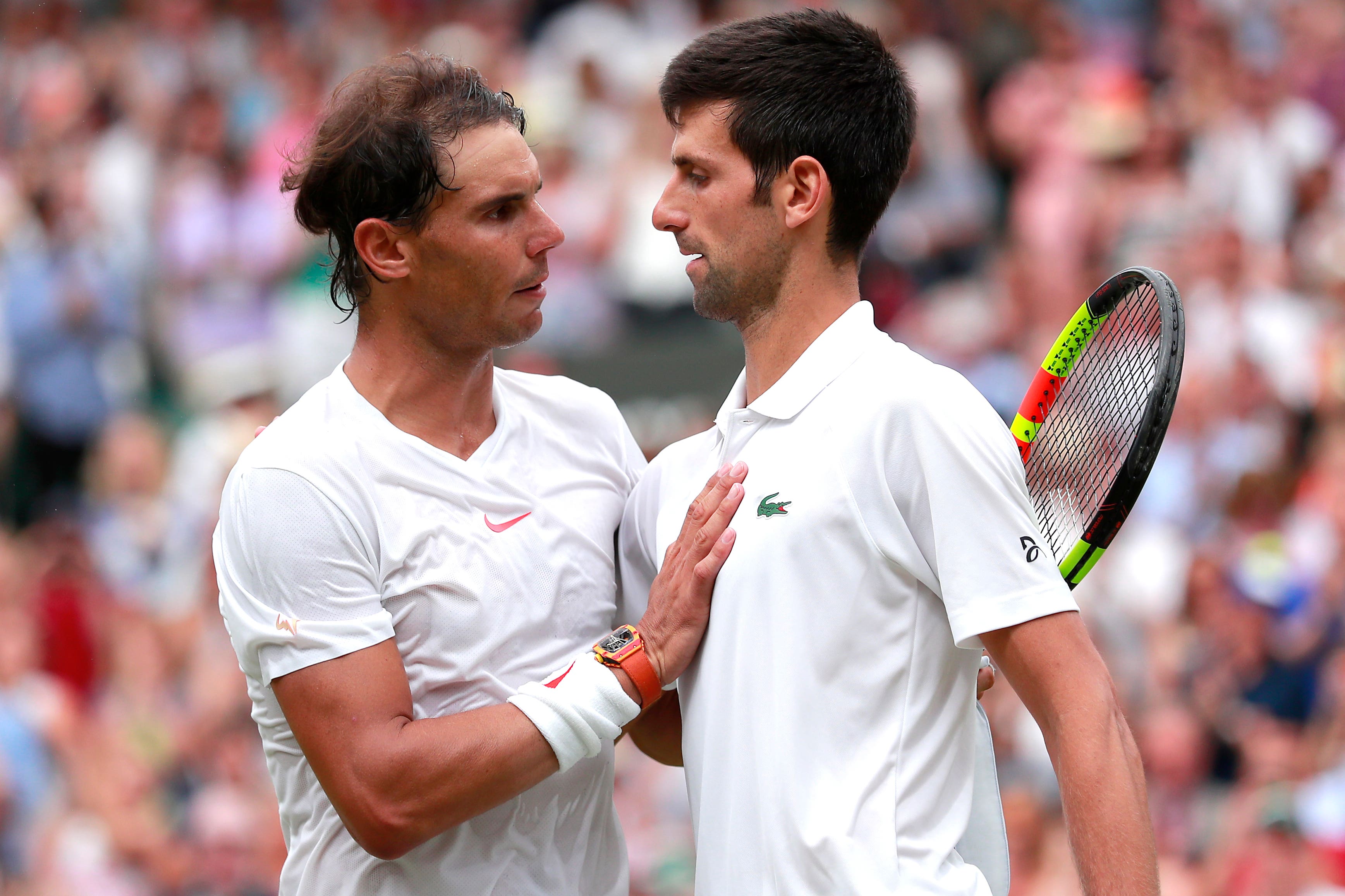 Novak Djokovic and Rafael Nadal have got the best out of each other over their storied careers