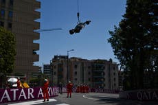 Toto Wolff fumes as Lewis Hamilton’s F1 car floor displayed during removal from Monaco track