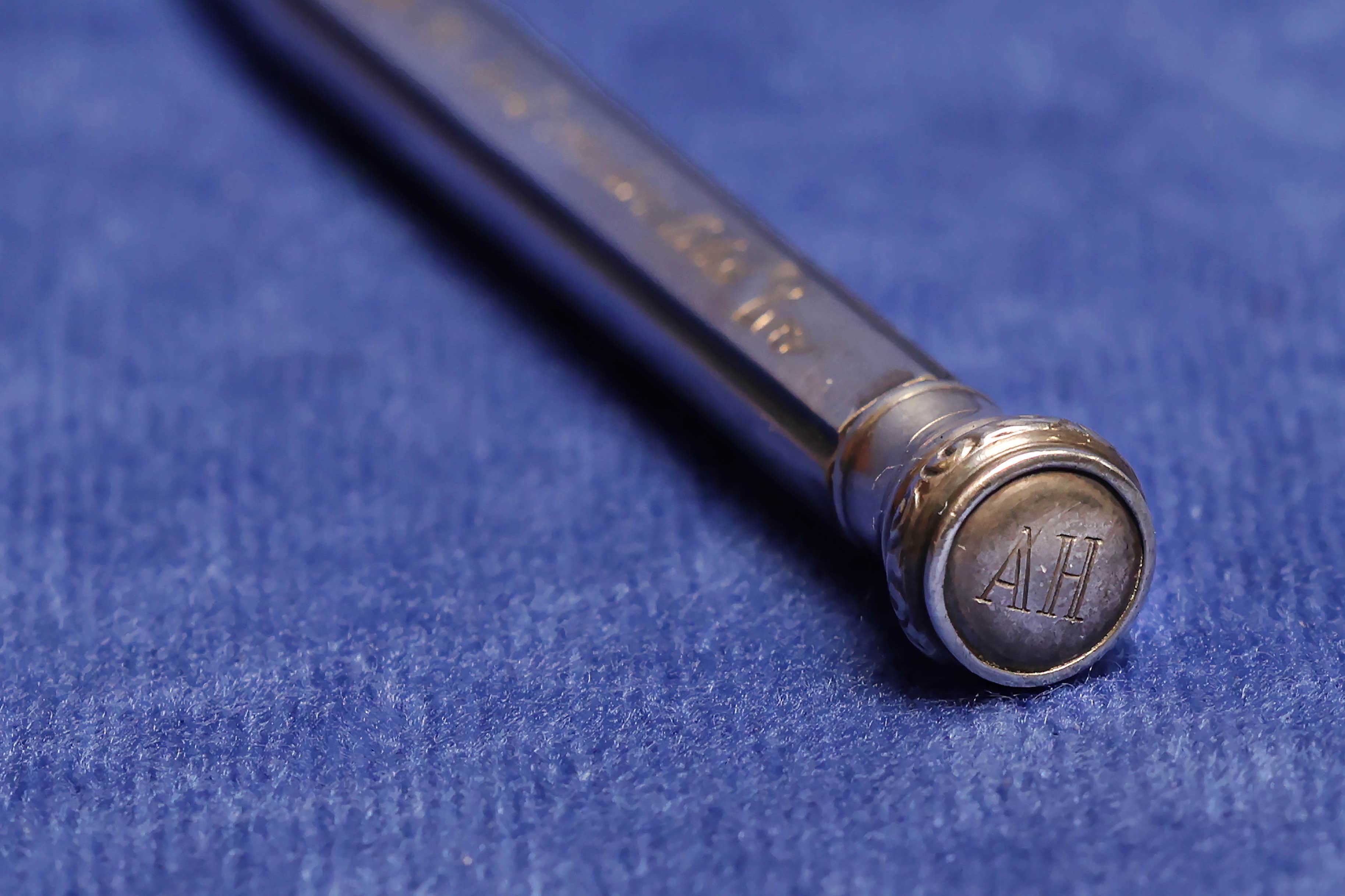 A pencil which once purportedly belonged to Nazi dictator Adolf Hitler is set to go under the hammer in Belfast (Bloomfield Auctions/PressEye/PA)