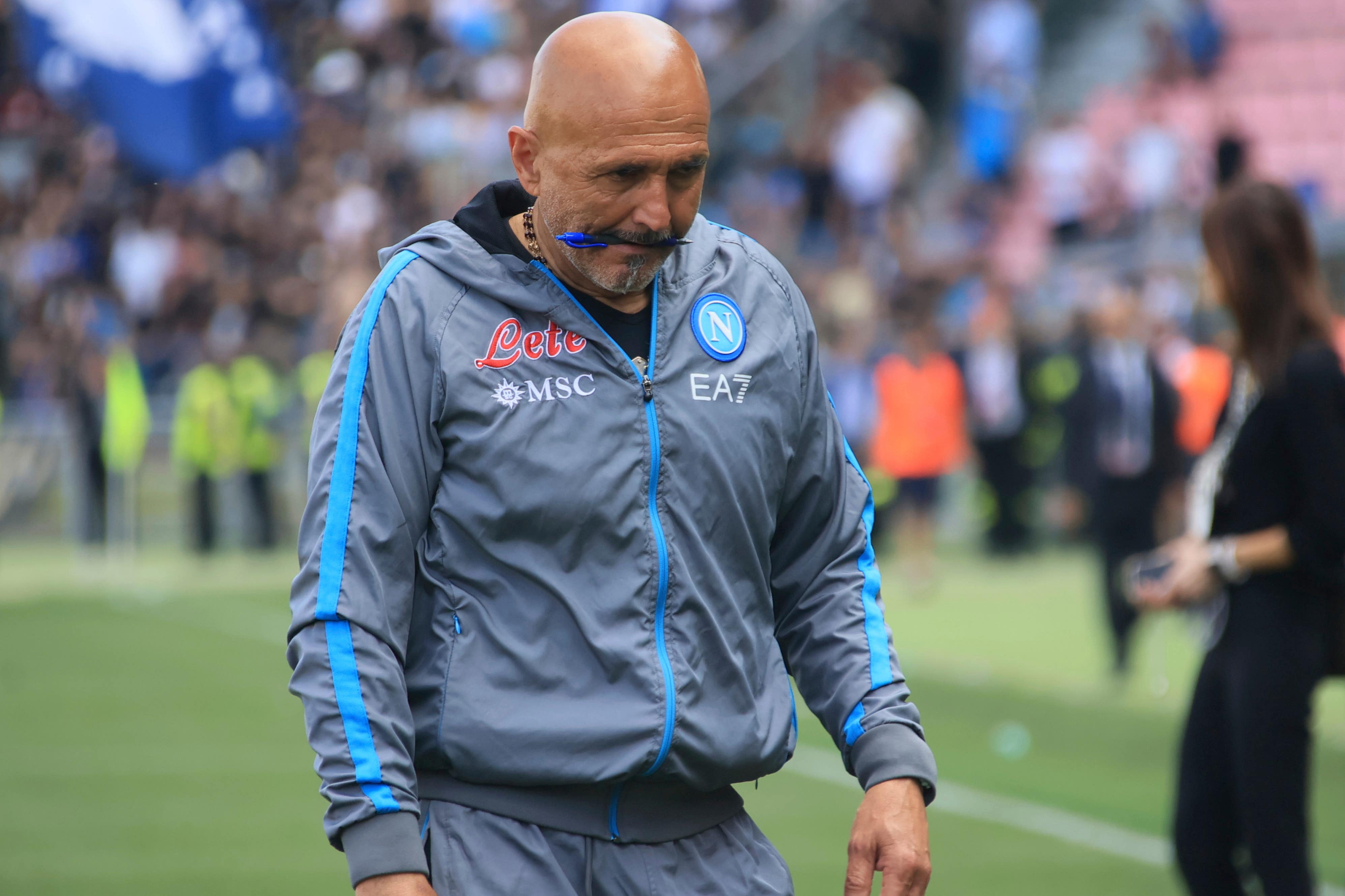 Luciano Spalletti is set to leave Napoli (Michele Nucci/LaPresse via AP)