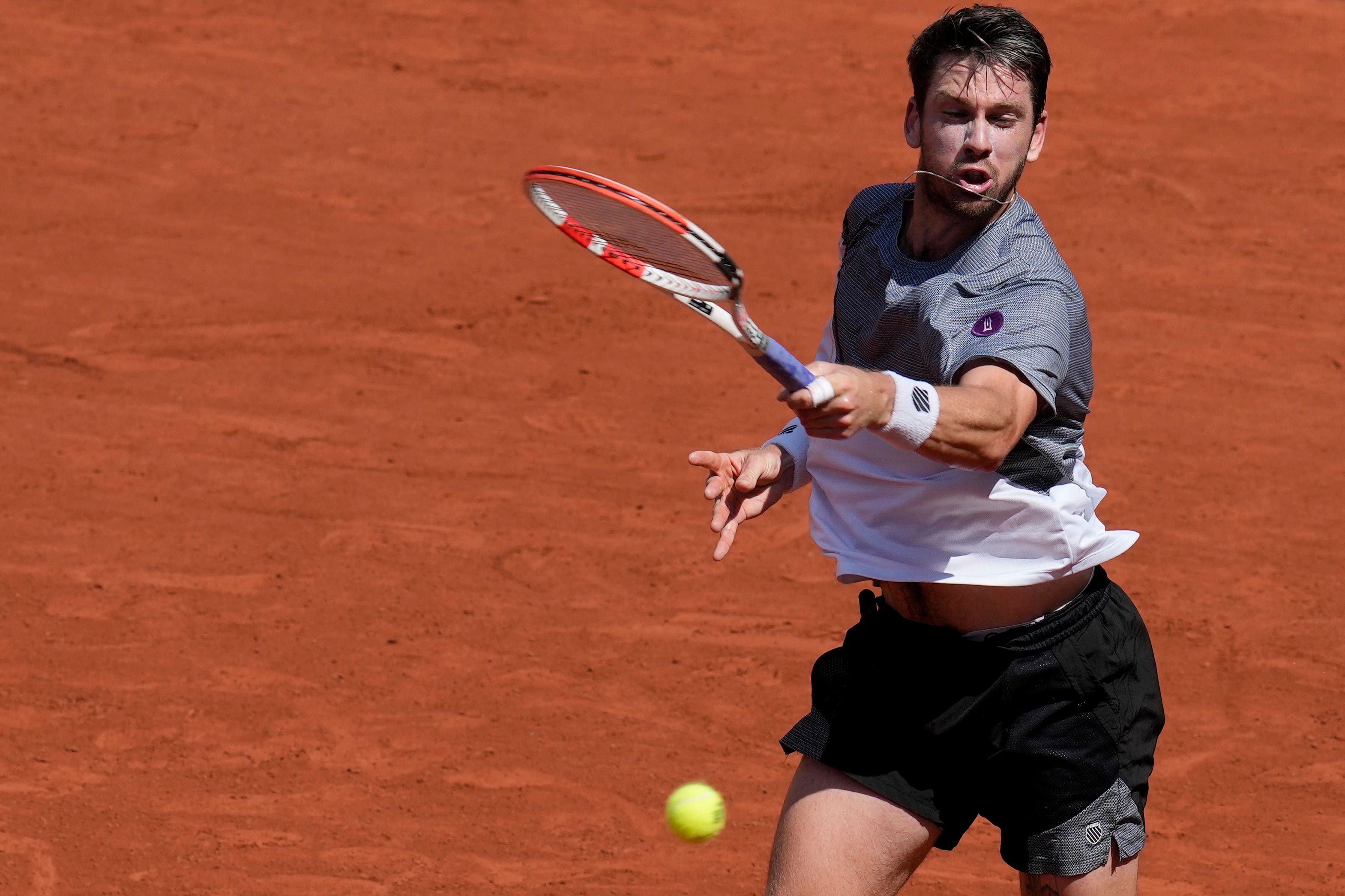 Norrie battled for five sets before beating Benoit Paire at Roland Garros