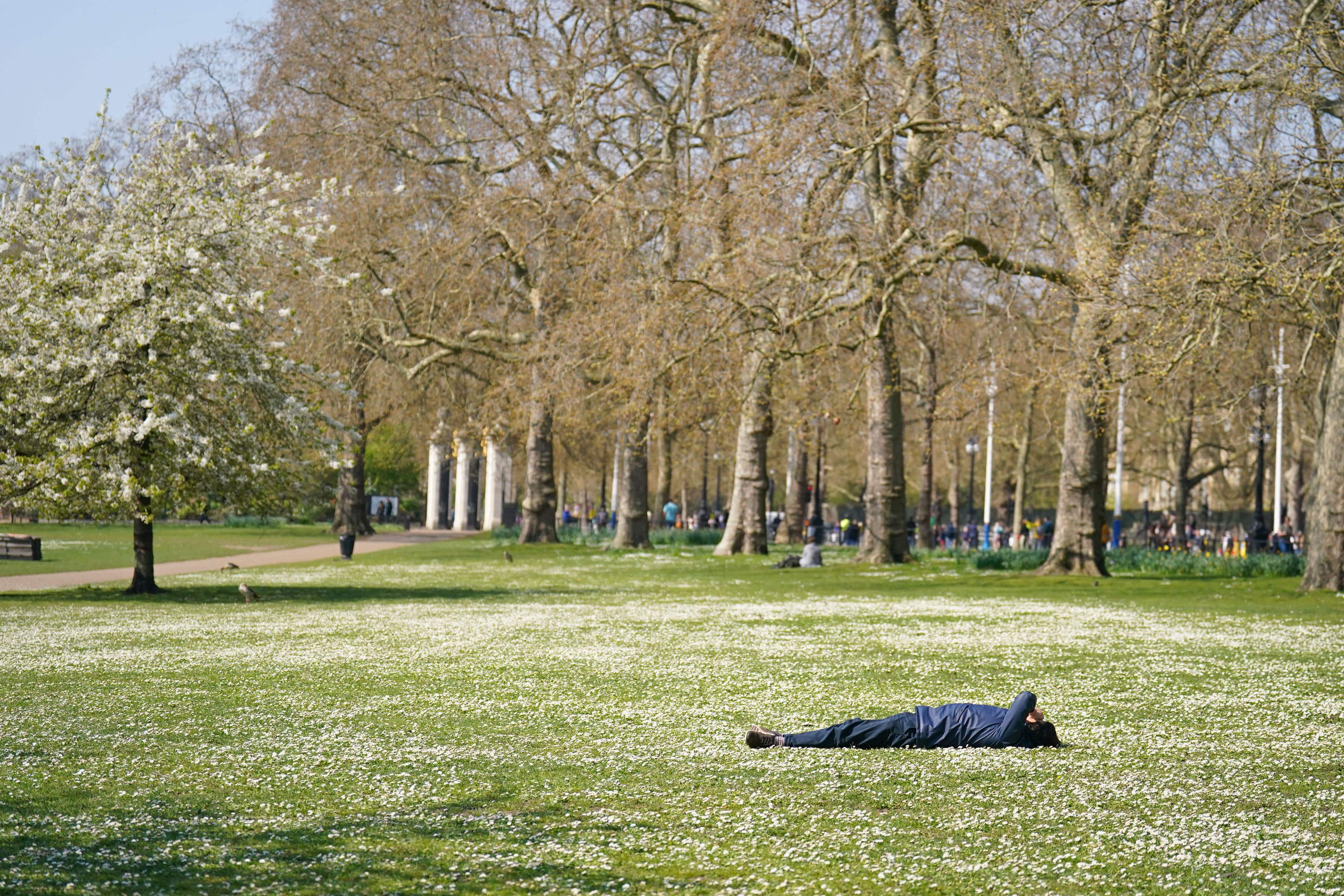 Tuesday could be the hottest day of the year so far – with temperatures set to reach 25C in parts of the country – the Met Office has said (PA)