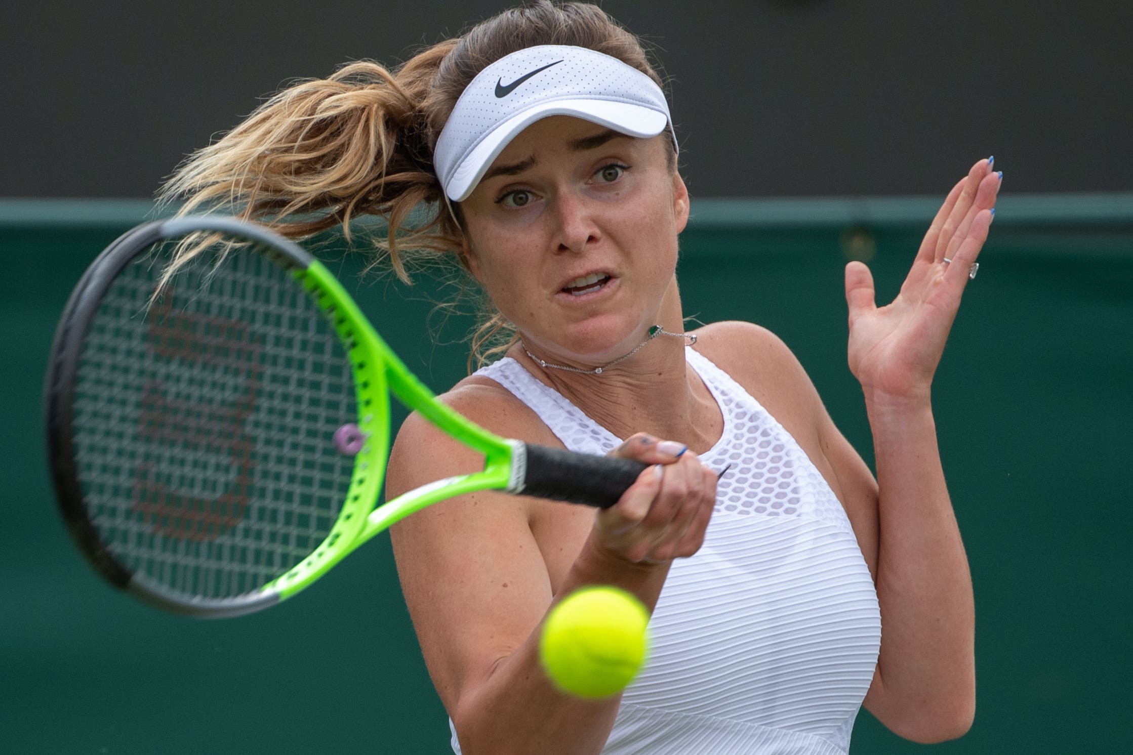 Elina Svitolina has reached the second round at the French Open (Jonathan Nackstrand/AELTC Pool/PA)