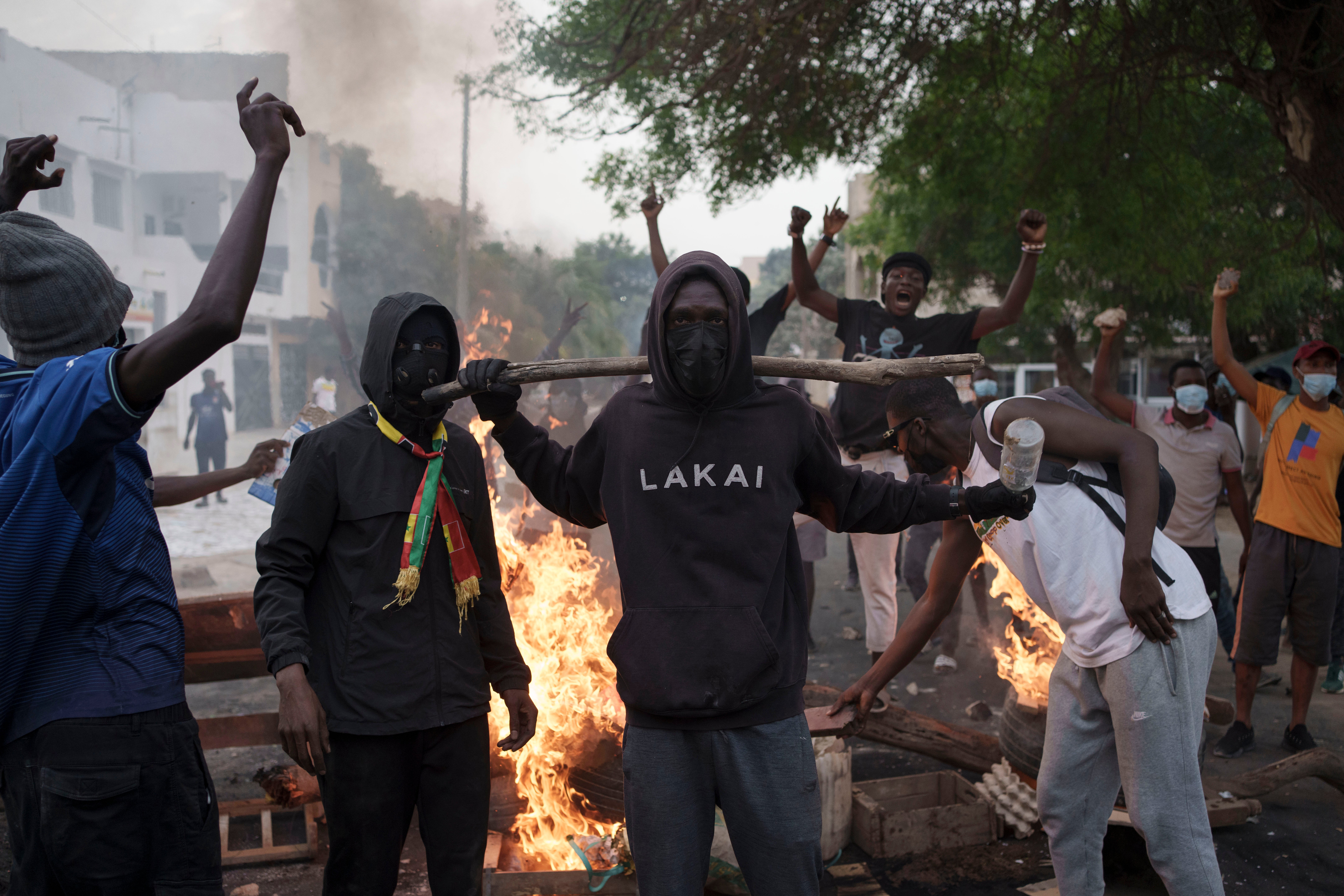 Senegal Tear Gas Fired