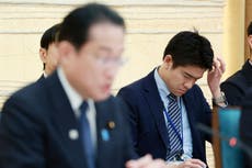 Japan’s own Partygate sees Fumio Kishida fire his son over ‘inappropriate’ behaviour at PM’s official residence