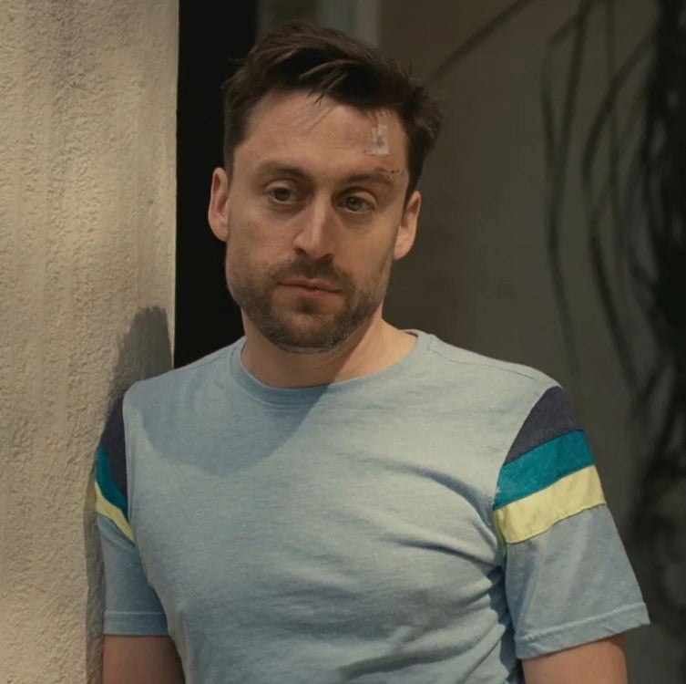 Kieran Culkin as Roman Roy in the series finale of Succession