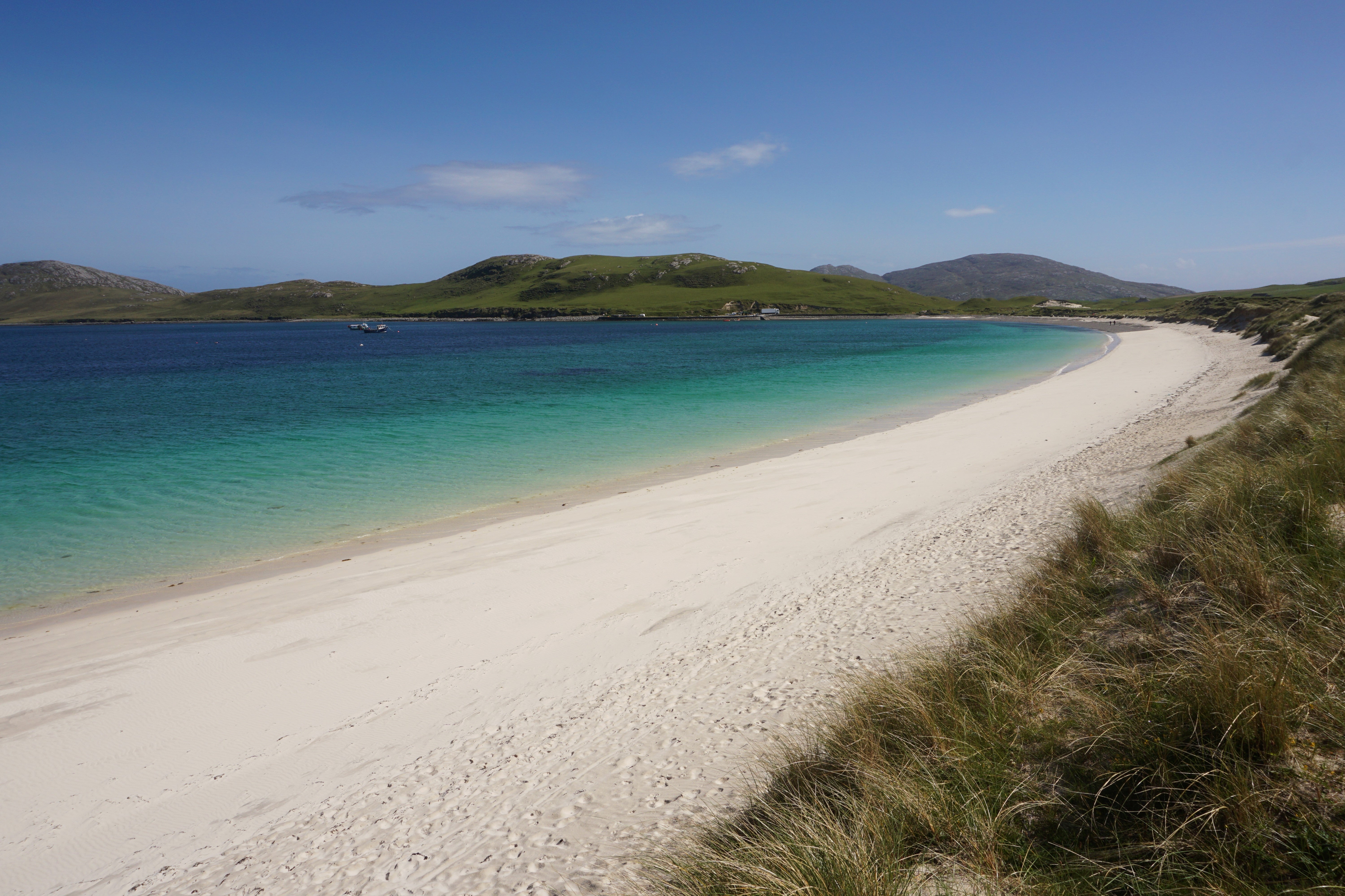 Think crystal clear water and immaculate sand on Vatersay Island