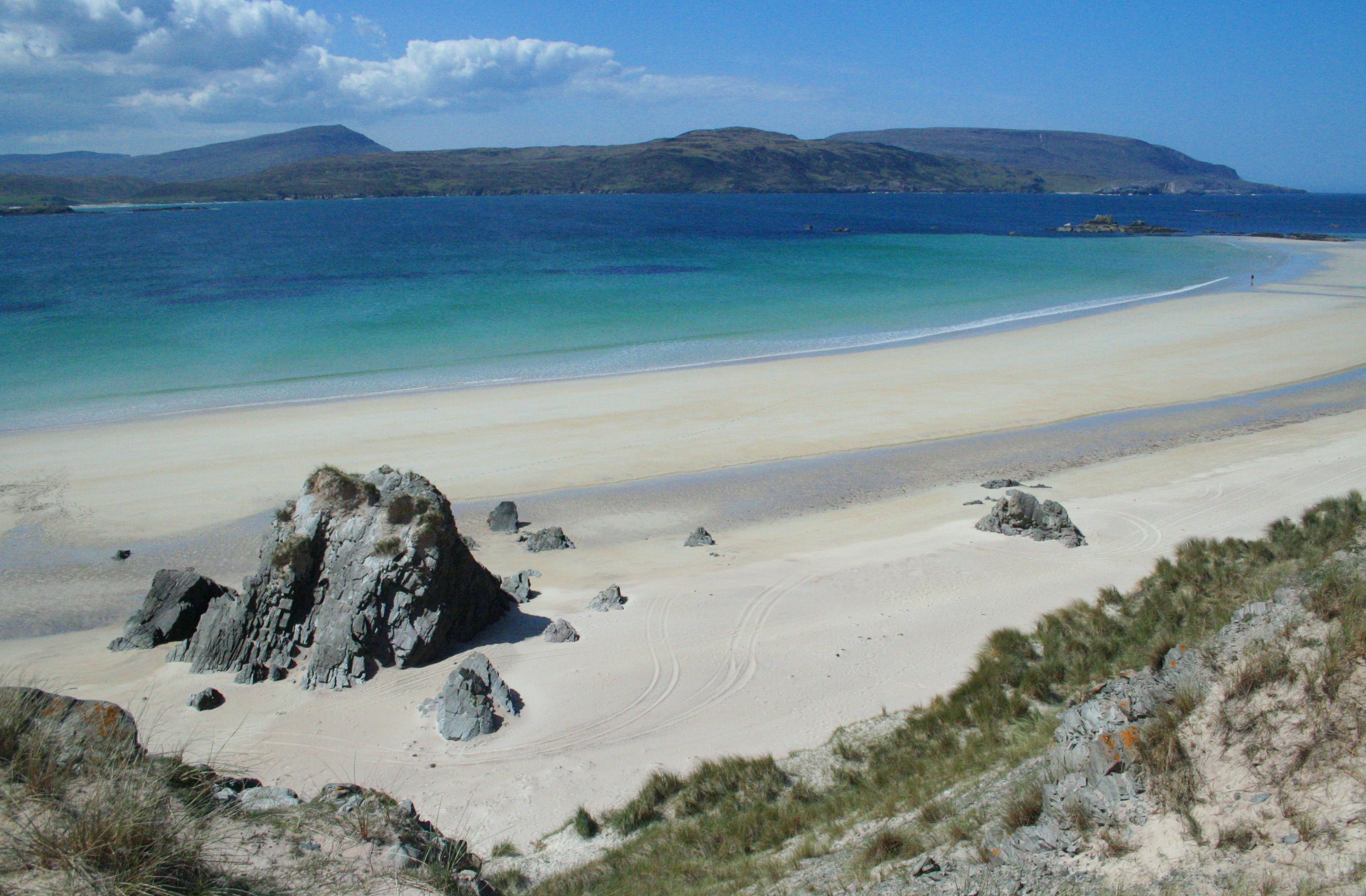 Balnakeil Beach is an azure gem in the far north of Scotland