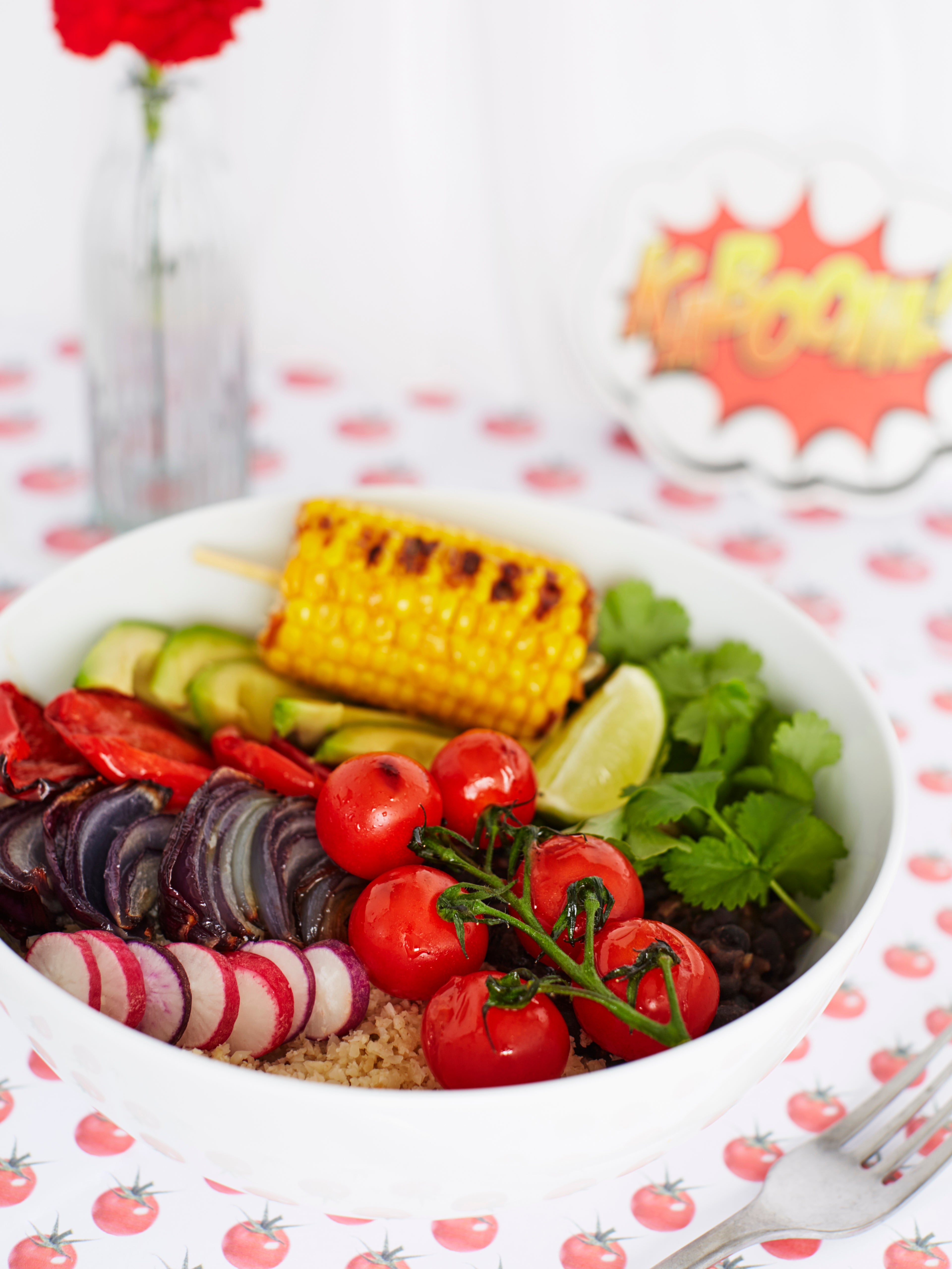 A Buddha bowl is a great vehicle for using up leftovers