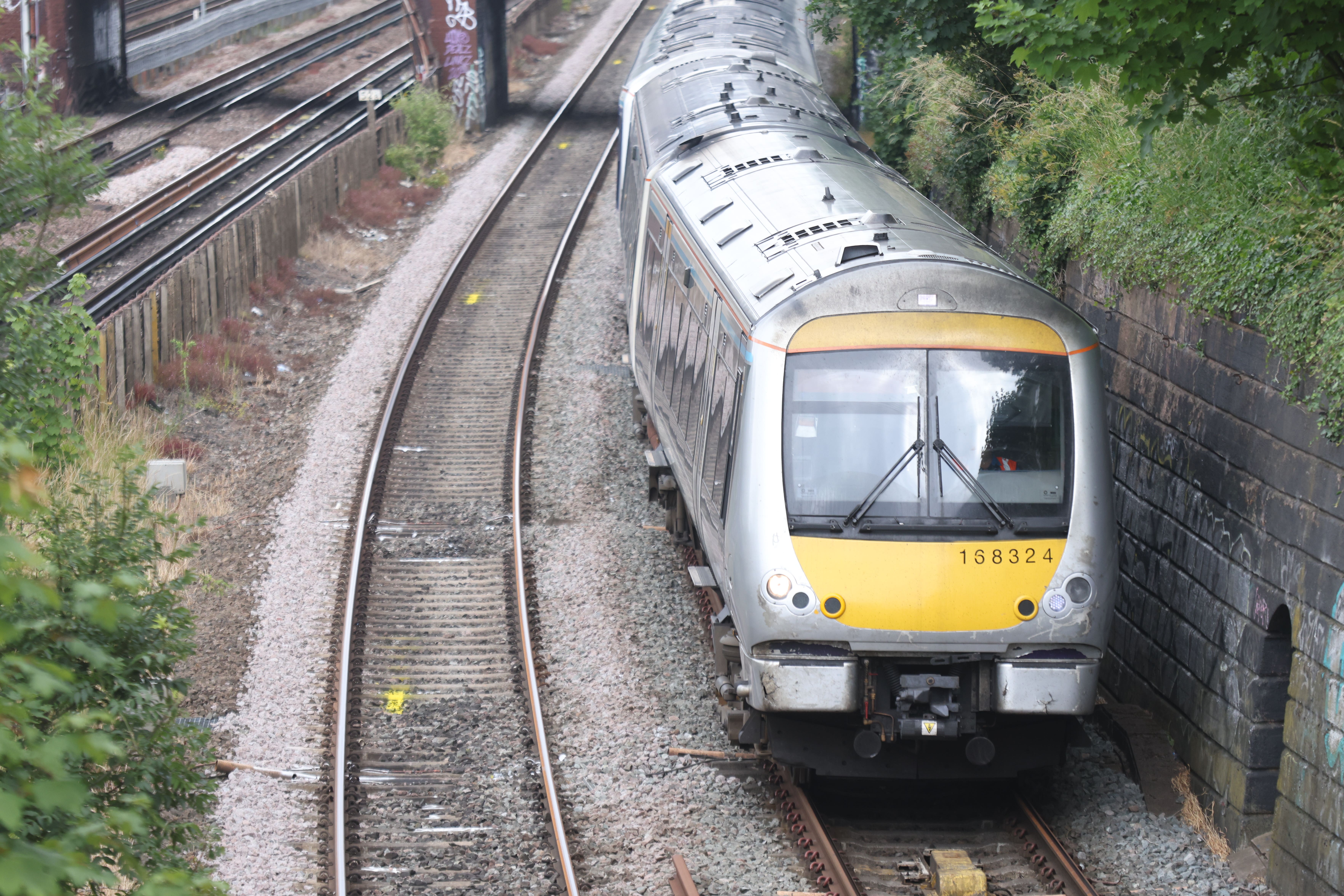 Train services are being hit by more strike action this week (James Manning/PA)