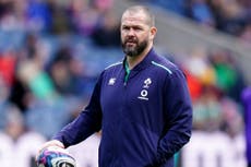 Andy Farrell names four uncapped players in 42-man Ireland training squad