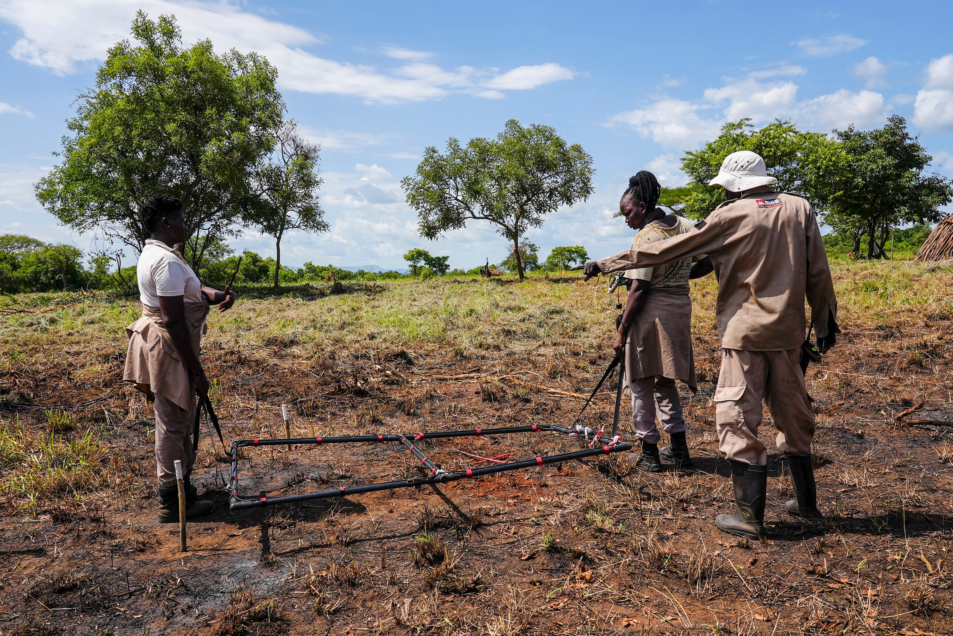 South Sudan Demining A Country
