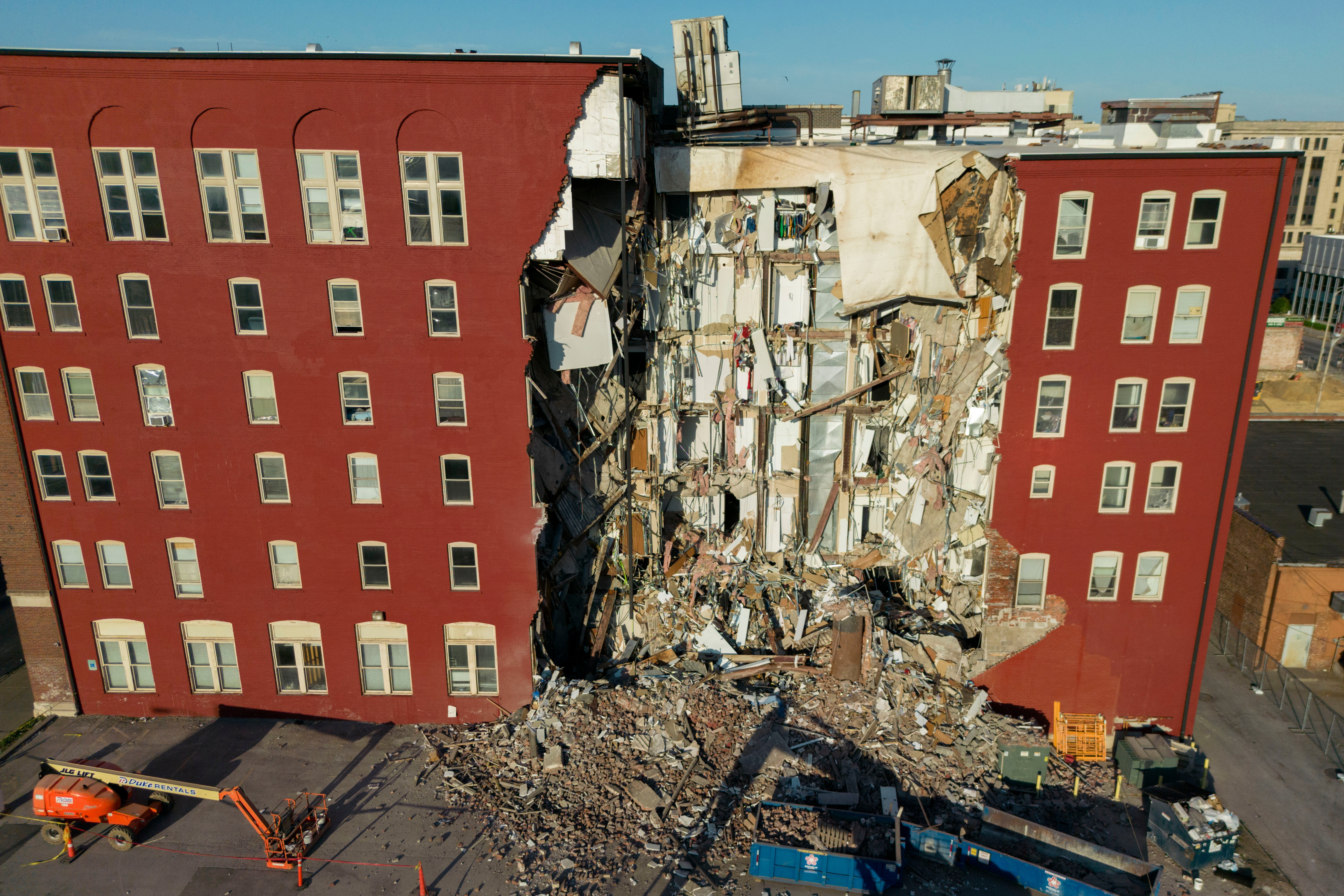 Building Collapse Iowa