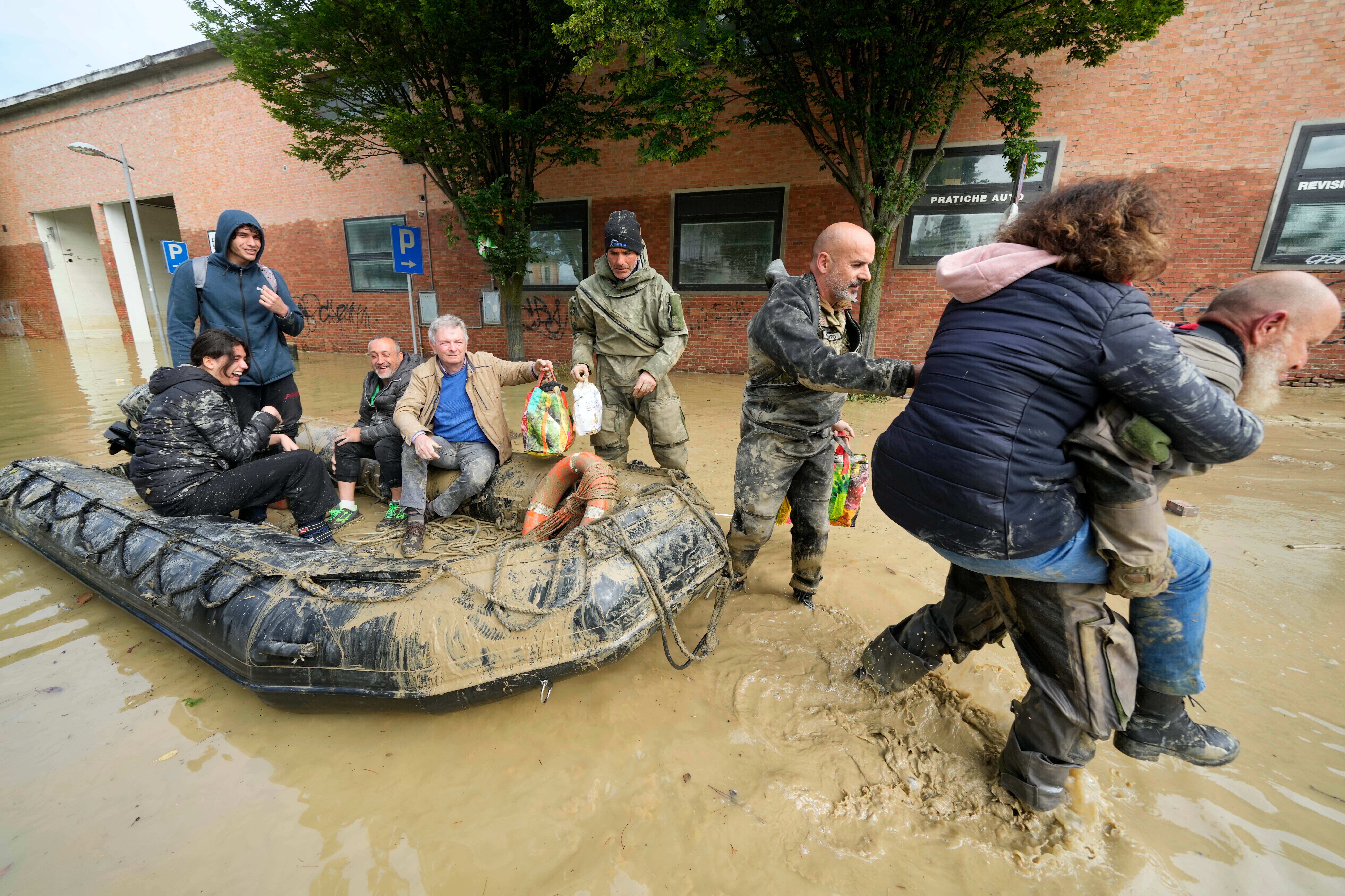 Climate Italy Floods