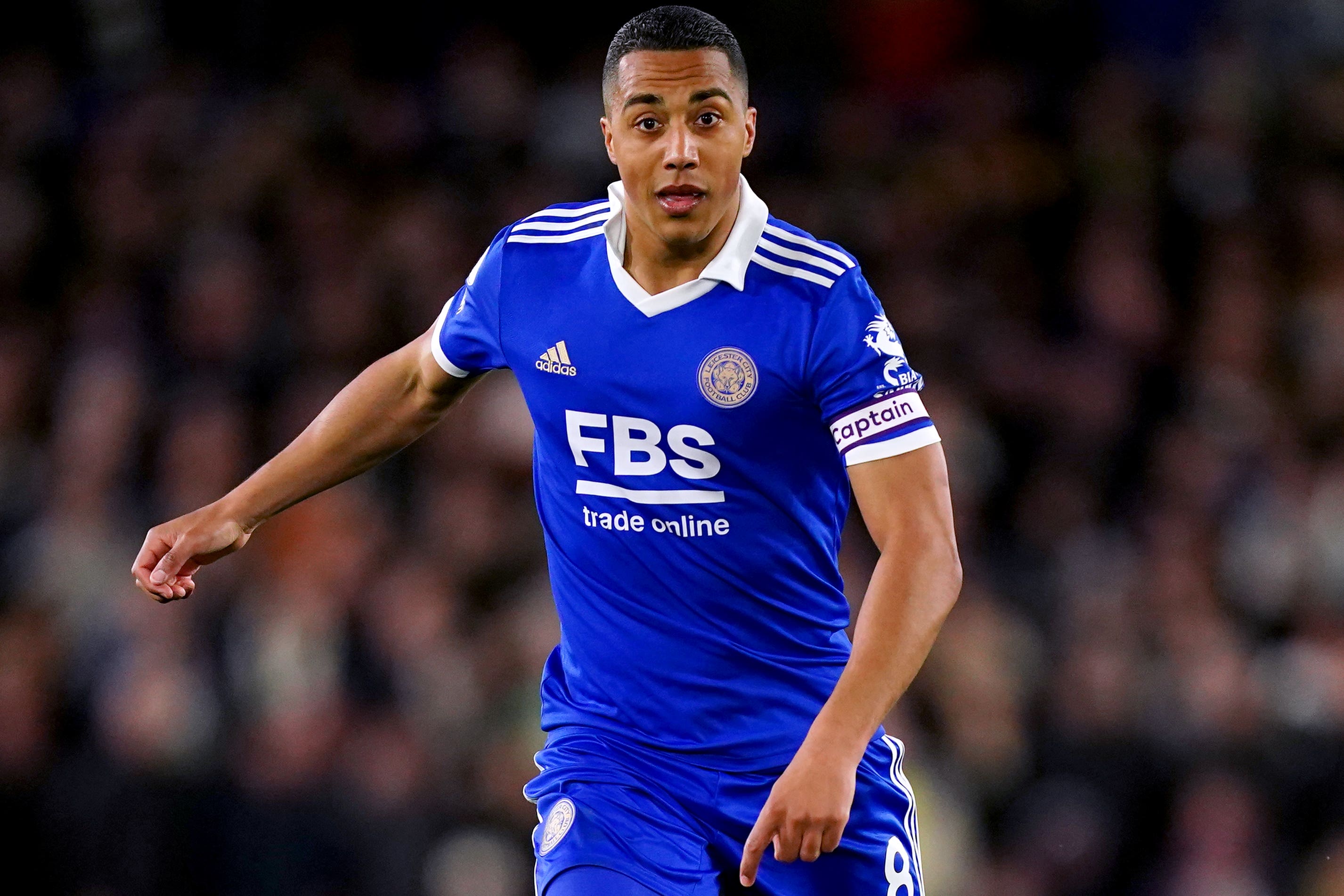 Youri Tielemans has announced he will be leaving Leicester (Mike Egerton/PA)