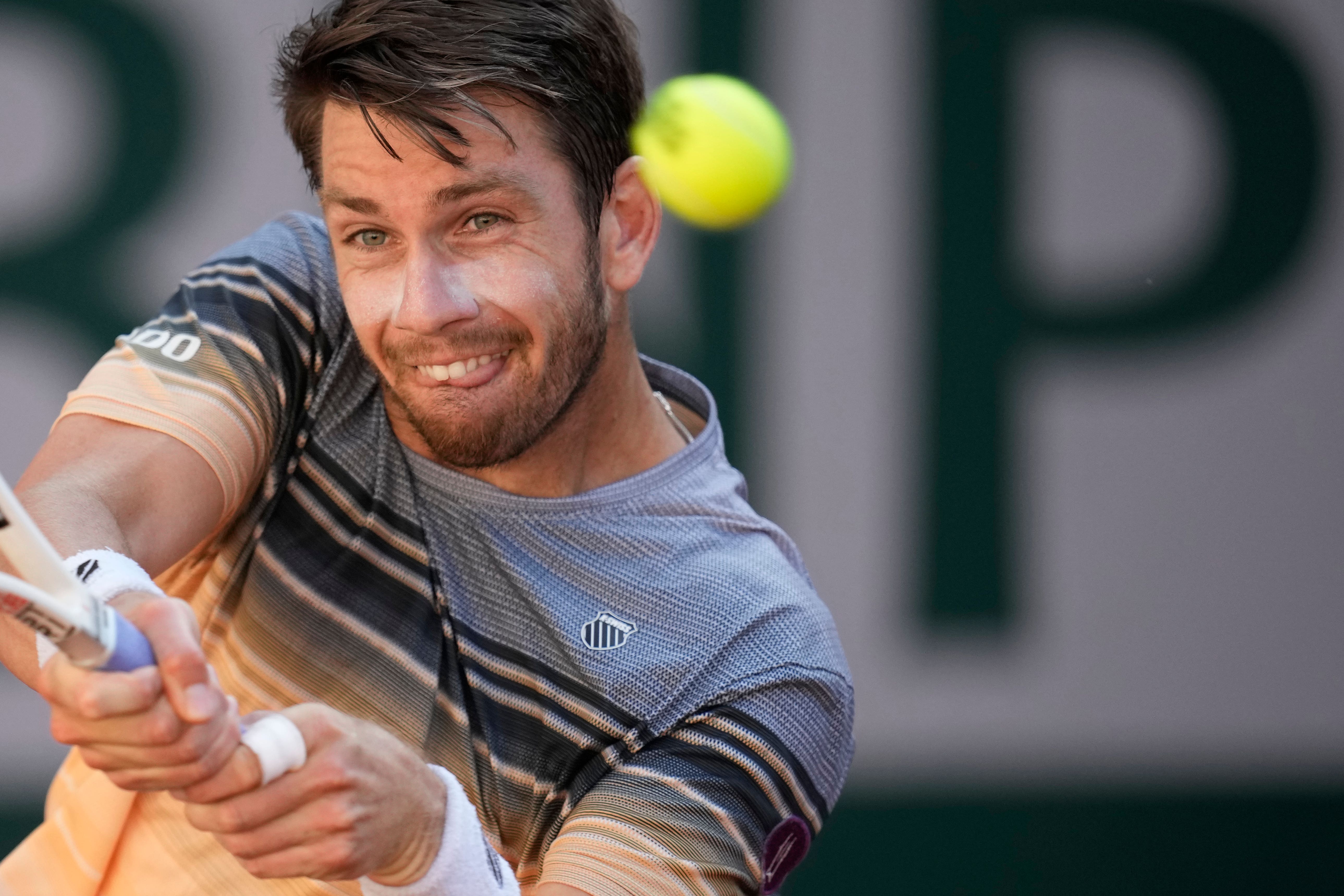 Cameron Norrie eased to victory over Lucas Pouille (Christophe Ena/AP)