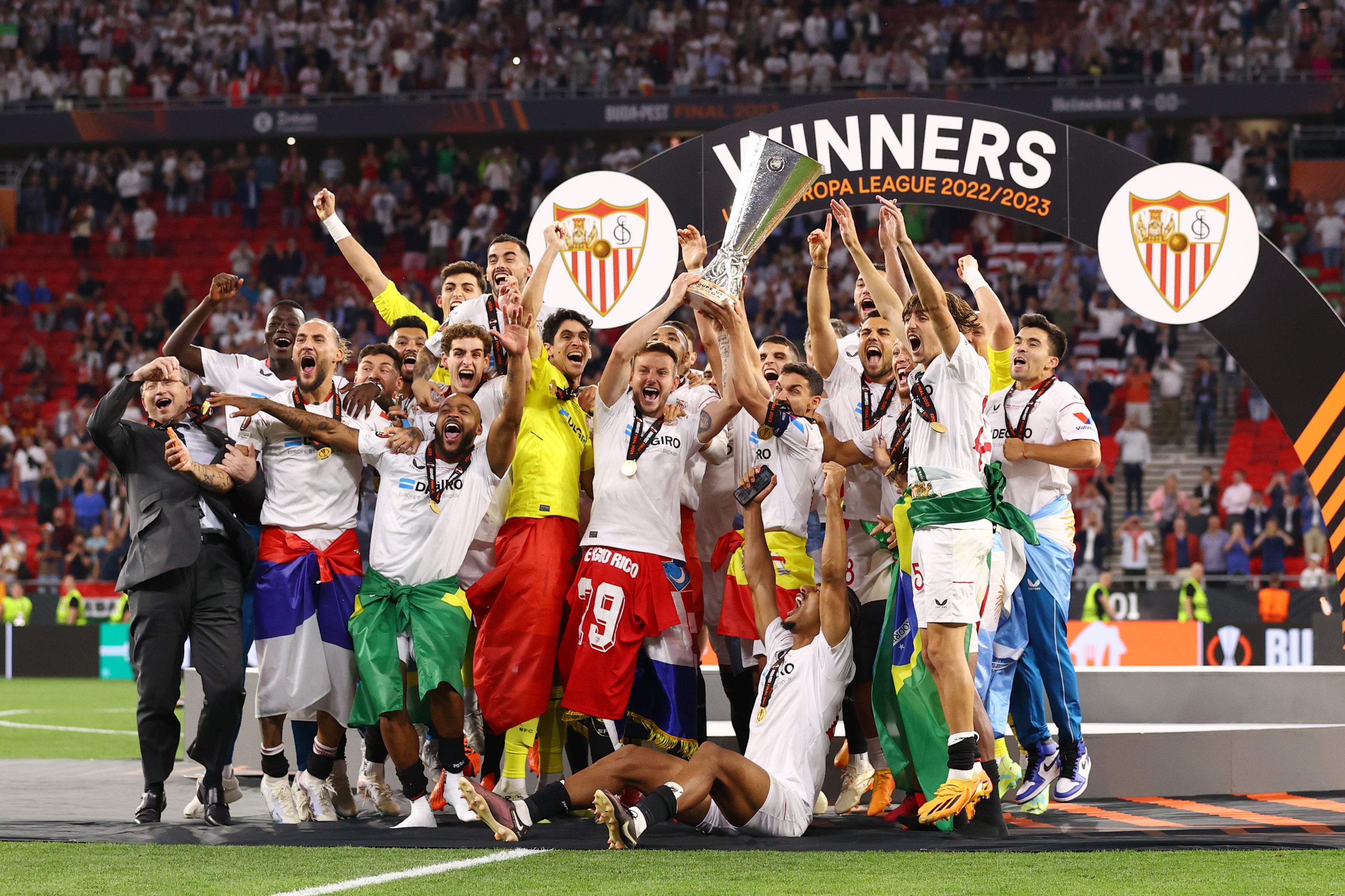 Sevilla won the Europa League back in May