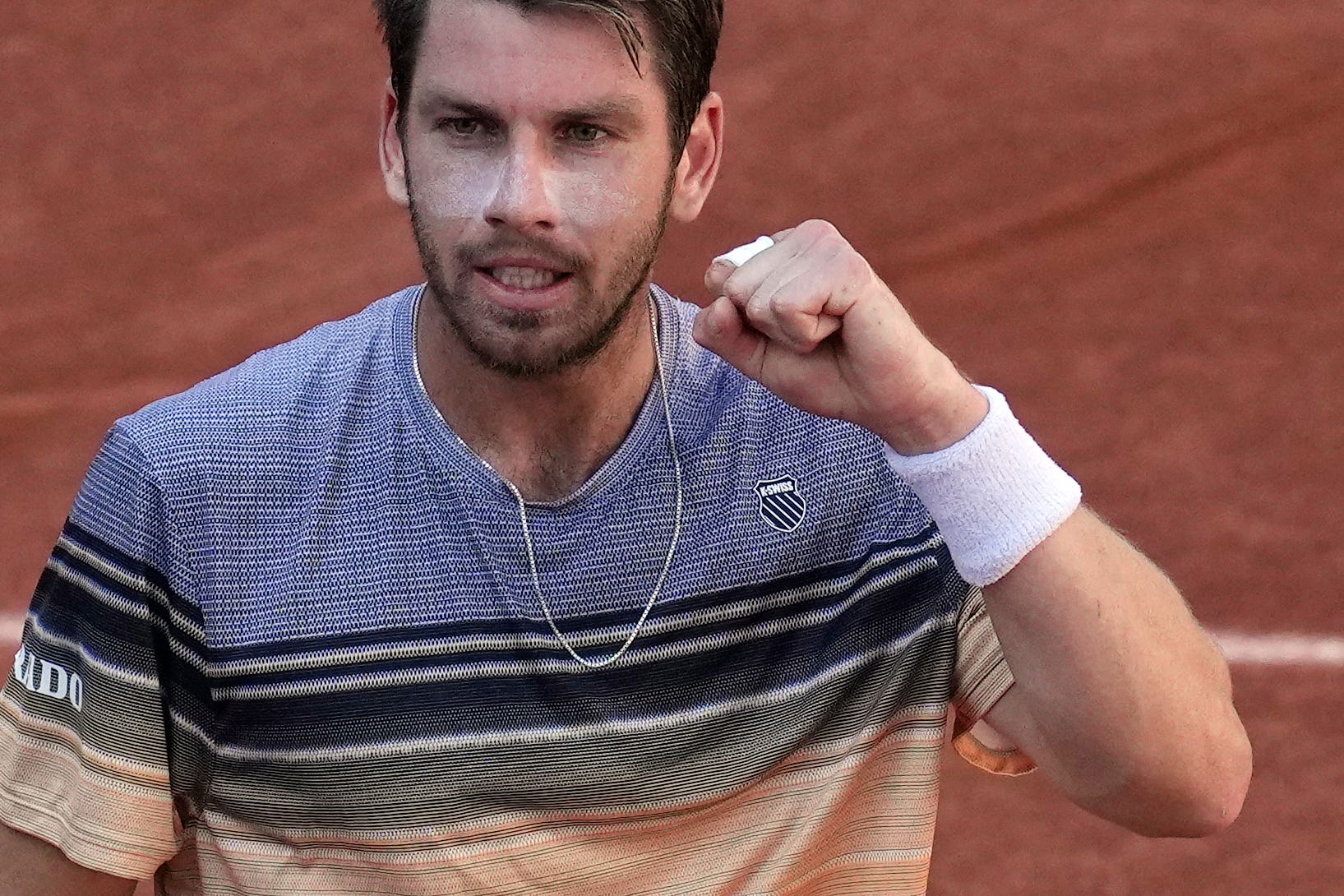 Cameron Norrie kept the British singles flag flying (Christophe Ena/AP)