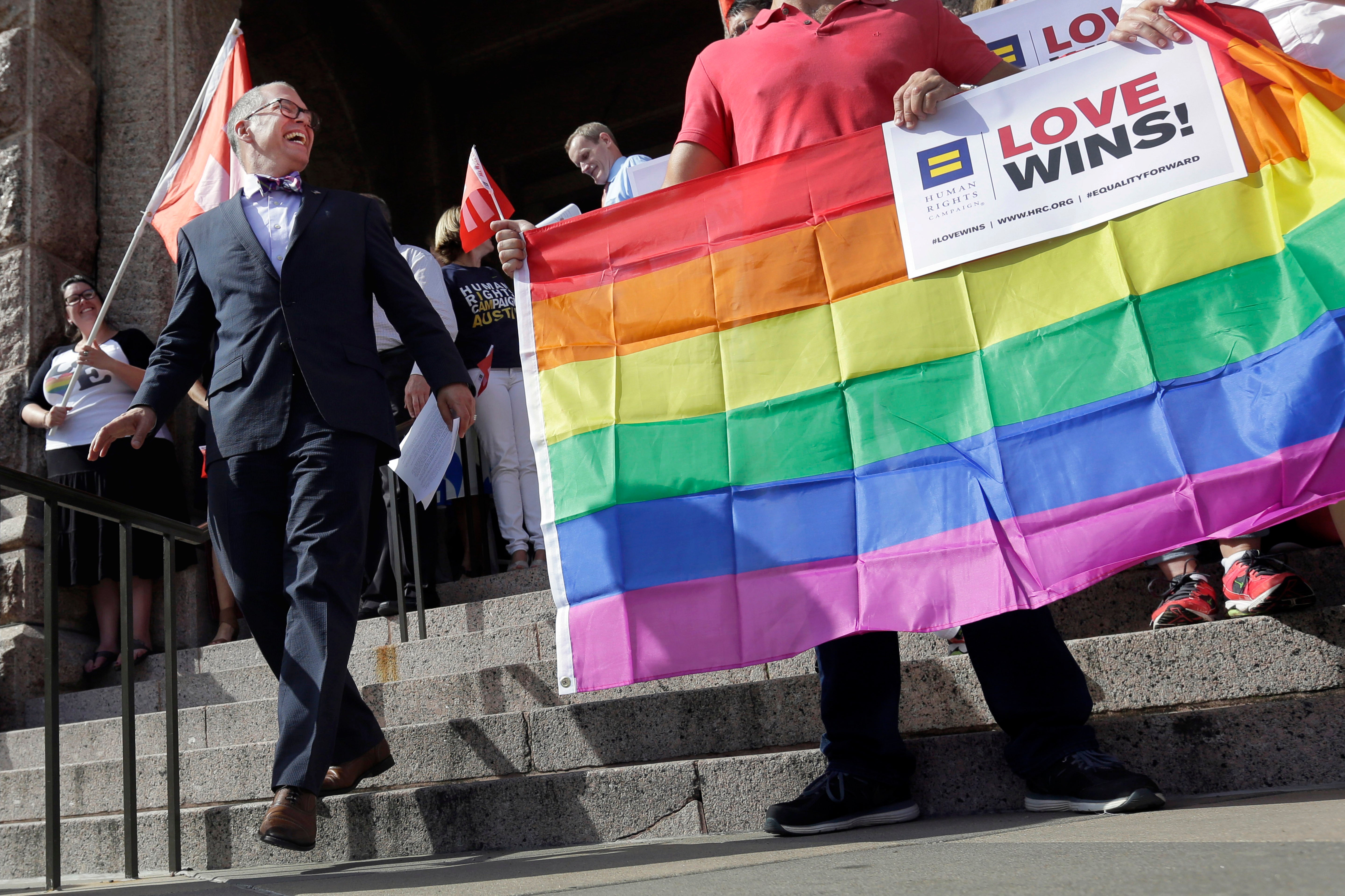 The former clerk’s appeal argues the Supreme Court’s ruling in a gay marriage case was ‘legal fiction,’ as nine states push to either stop certifying gay marriages or have Supreme Court overturn same-sex marriage decision
