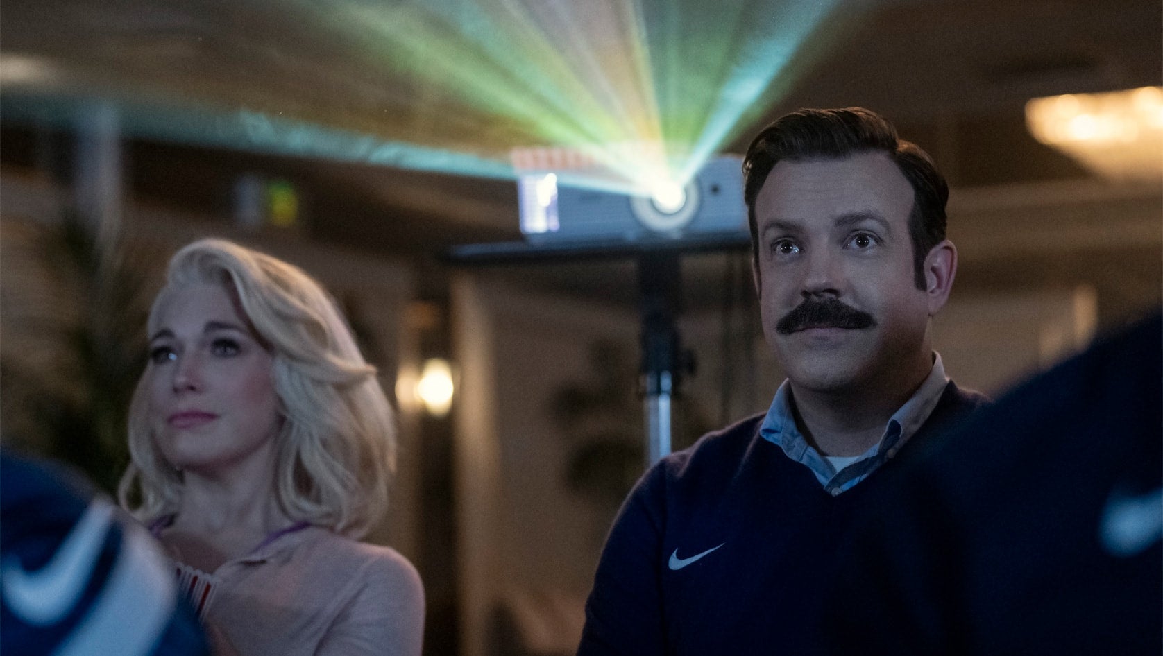 Waddingham and Sudeikis in ‘Ted Lasso’ season three