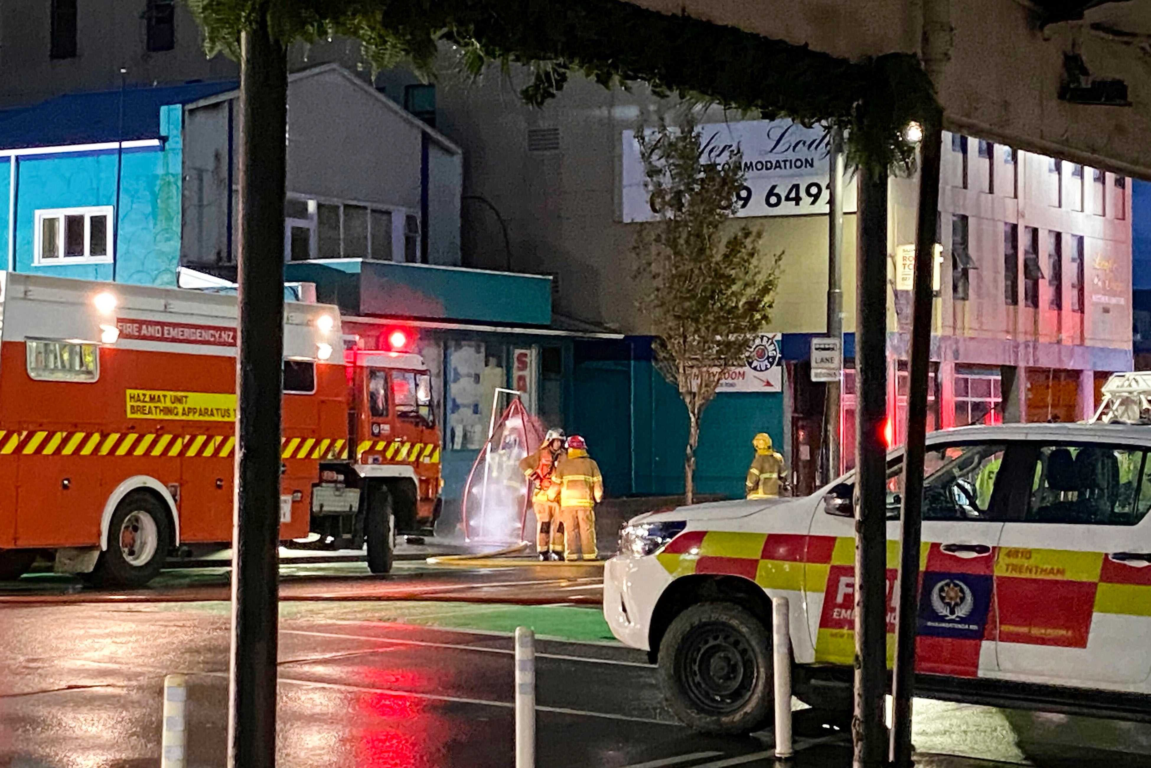 New Zealand Hostel Fire