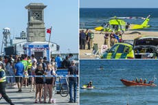 Beachgoers filmed Bournemouth tragedy victim receiving CPR
