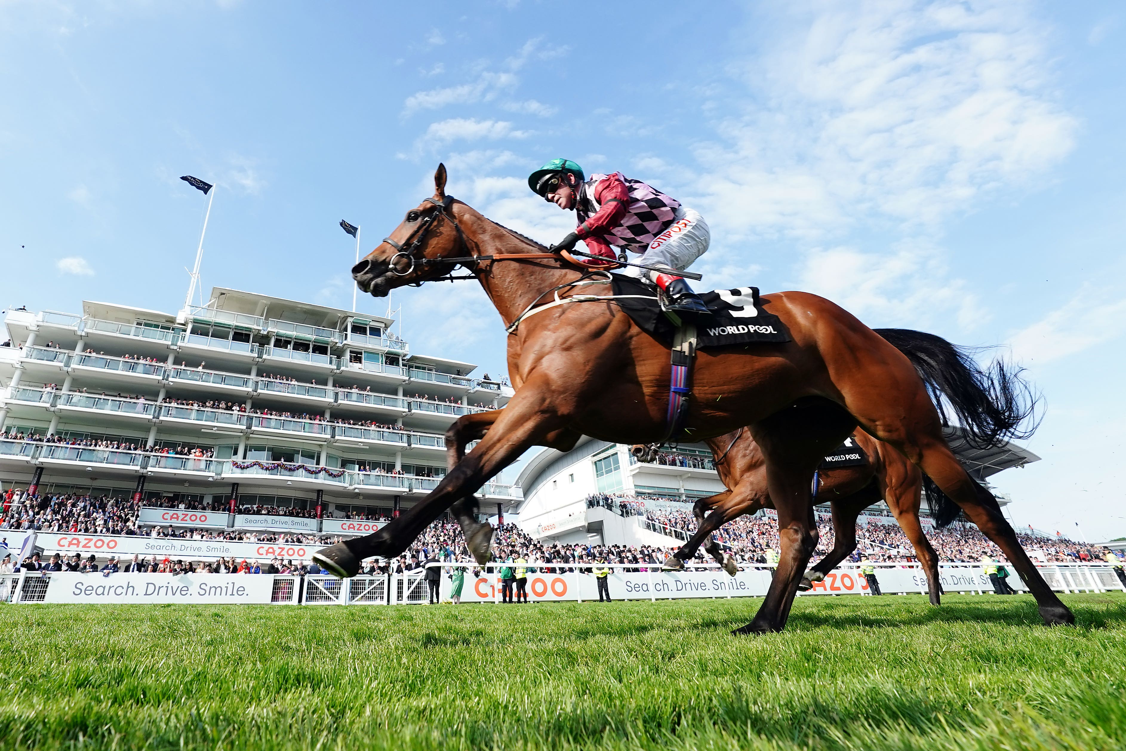 An animal rights group has indicated it is prepared to break the law in order to “do what’s right” by the horses at Epsom this weekend (PA)