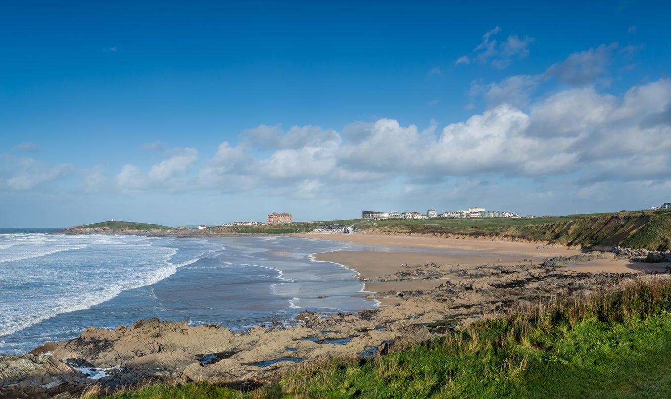 Pentire overlooks Fistral Beach