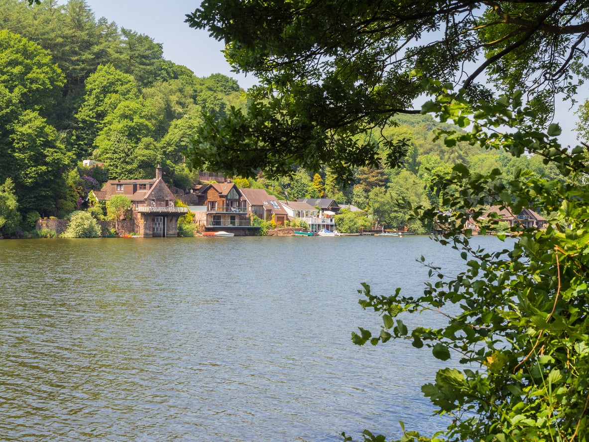 A view over part of Rudyard Lake, near Leek