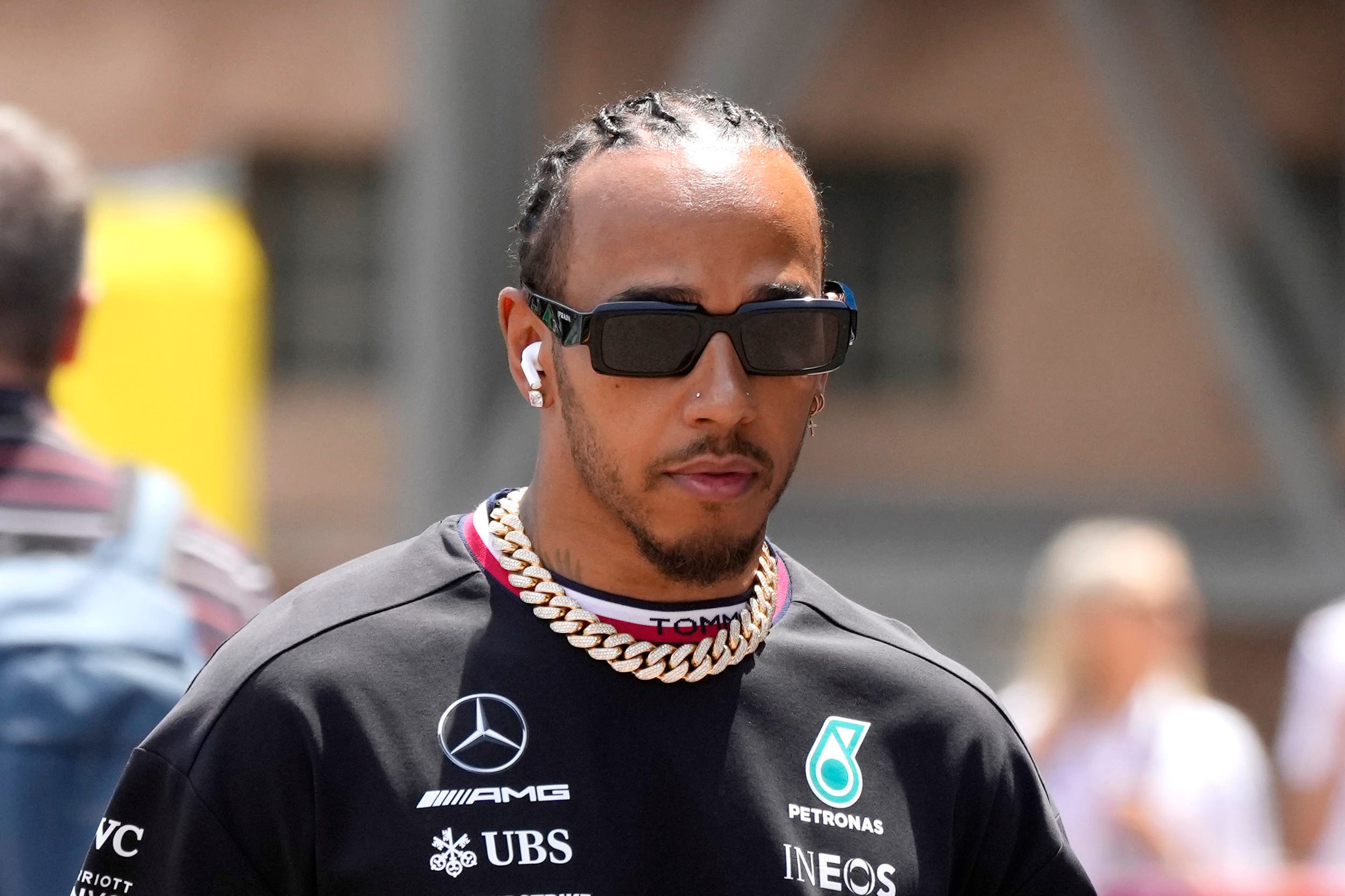 Lewis Hamilton was not overly impressed with Mercedes’ upgrade at last weekend’s Monaco Grand Prix (Luca Bruno/AP)