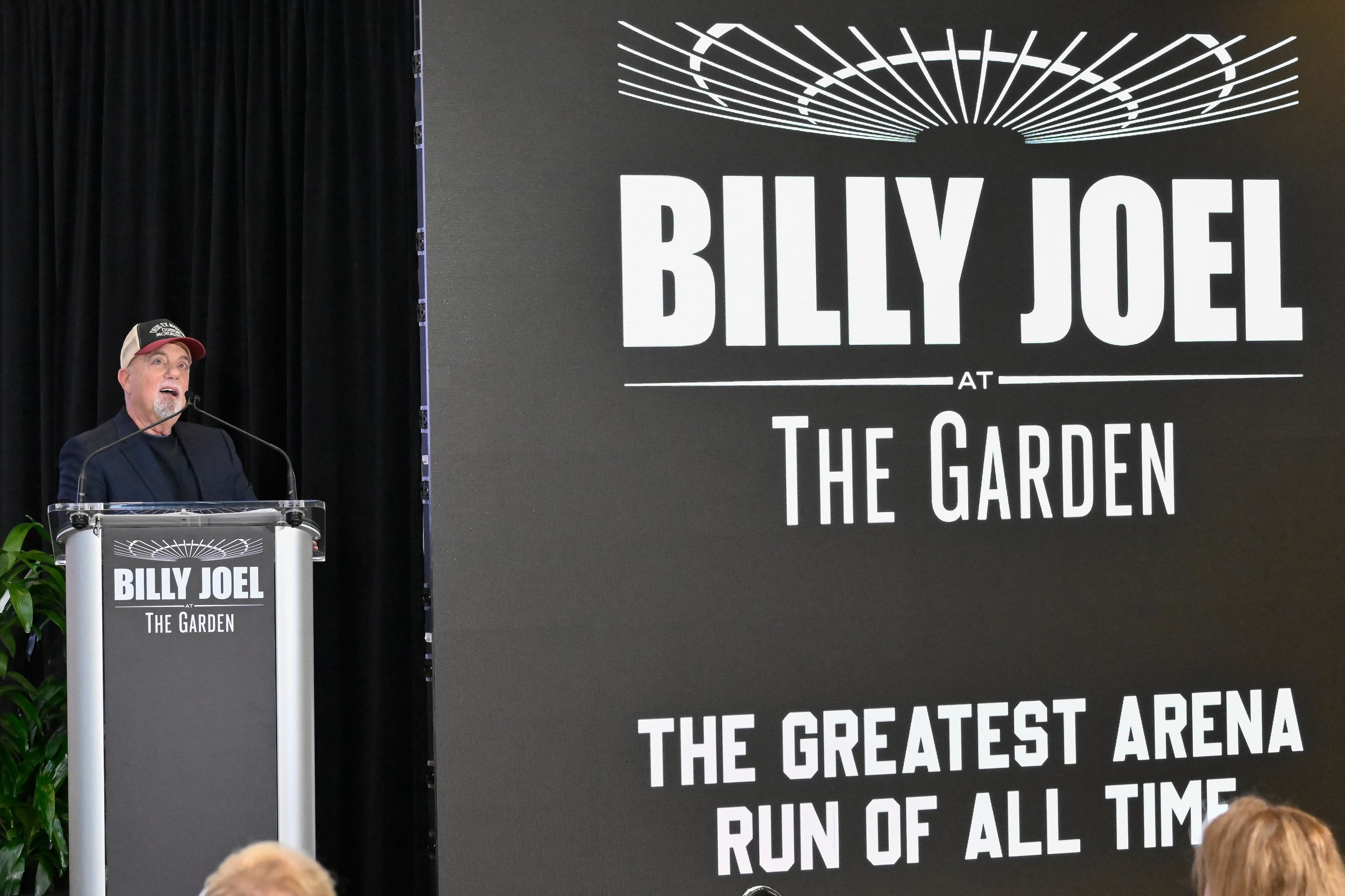 Billy Joel Announcement at Madison Square Garden