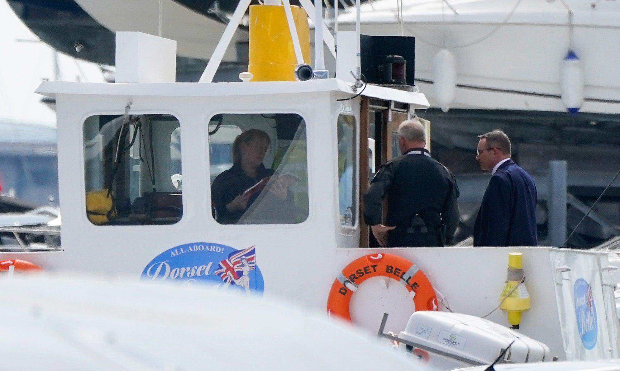 The Dorset Belle, the boat implicated in an investigation