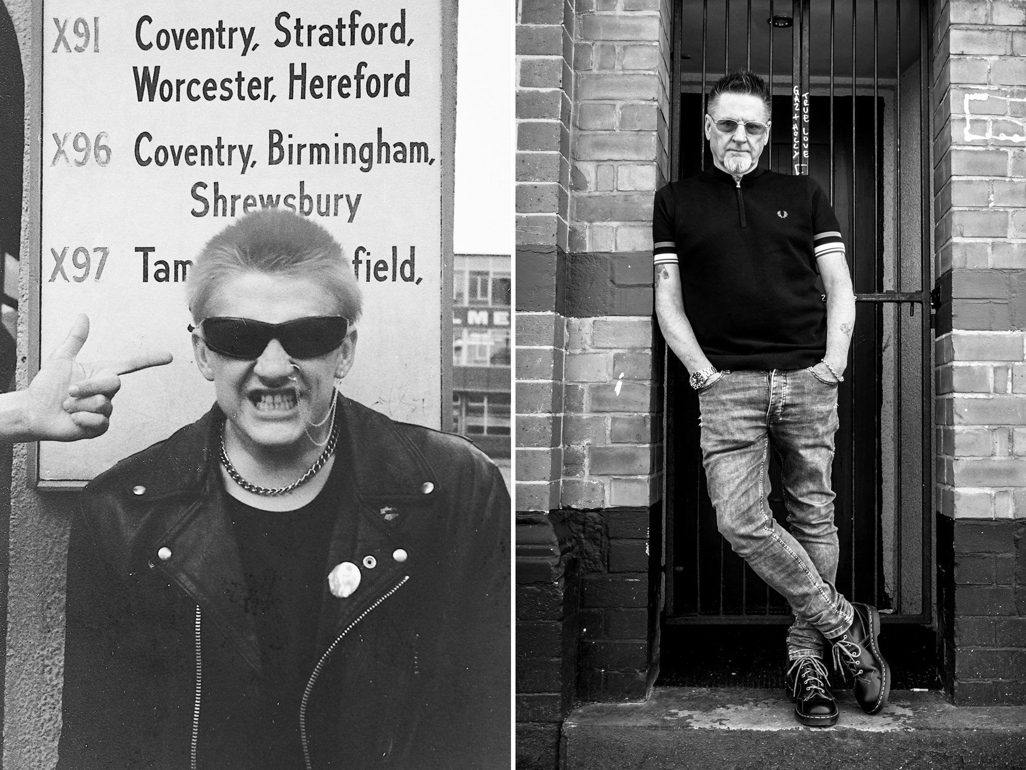 Wayne ‘Spike’ Large: ‘When I got home from leave I went straight into The Hind on London Road, that’s where the scene was in Leicester. I was scared to death, I didn’t know anyone, I walked down into the cellar bar and everybody was pogoing, it was fantastic...'