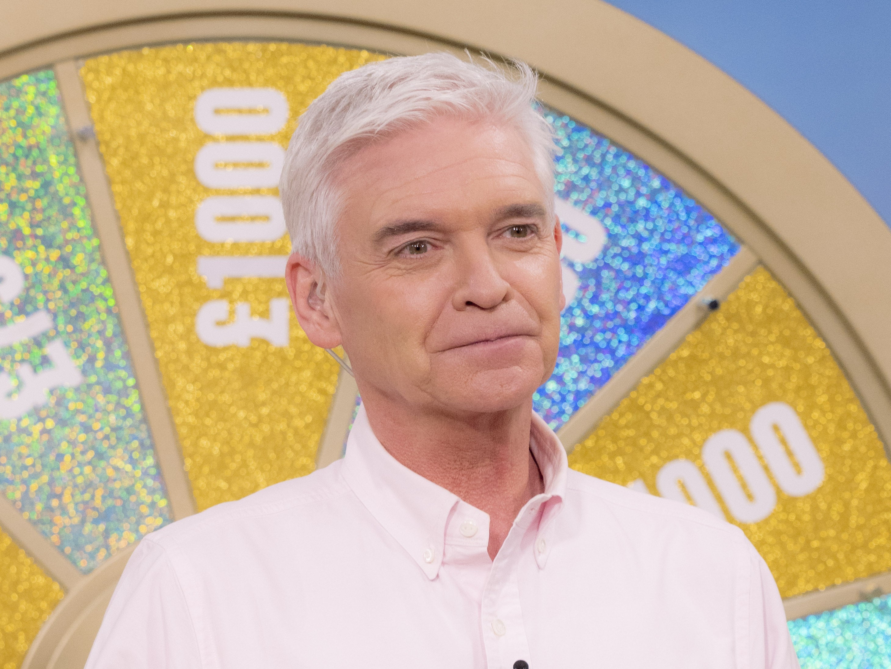 The former ‘This Morning’ presenter Phillip Schofield in one of his final appearances on the series in April 2023