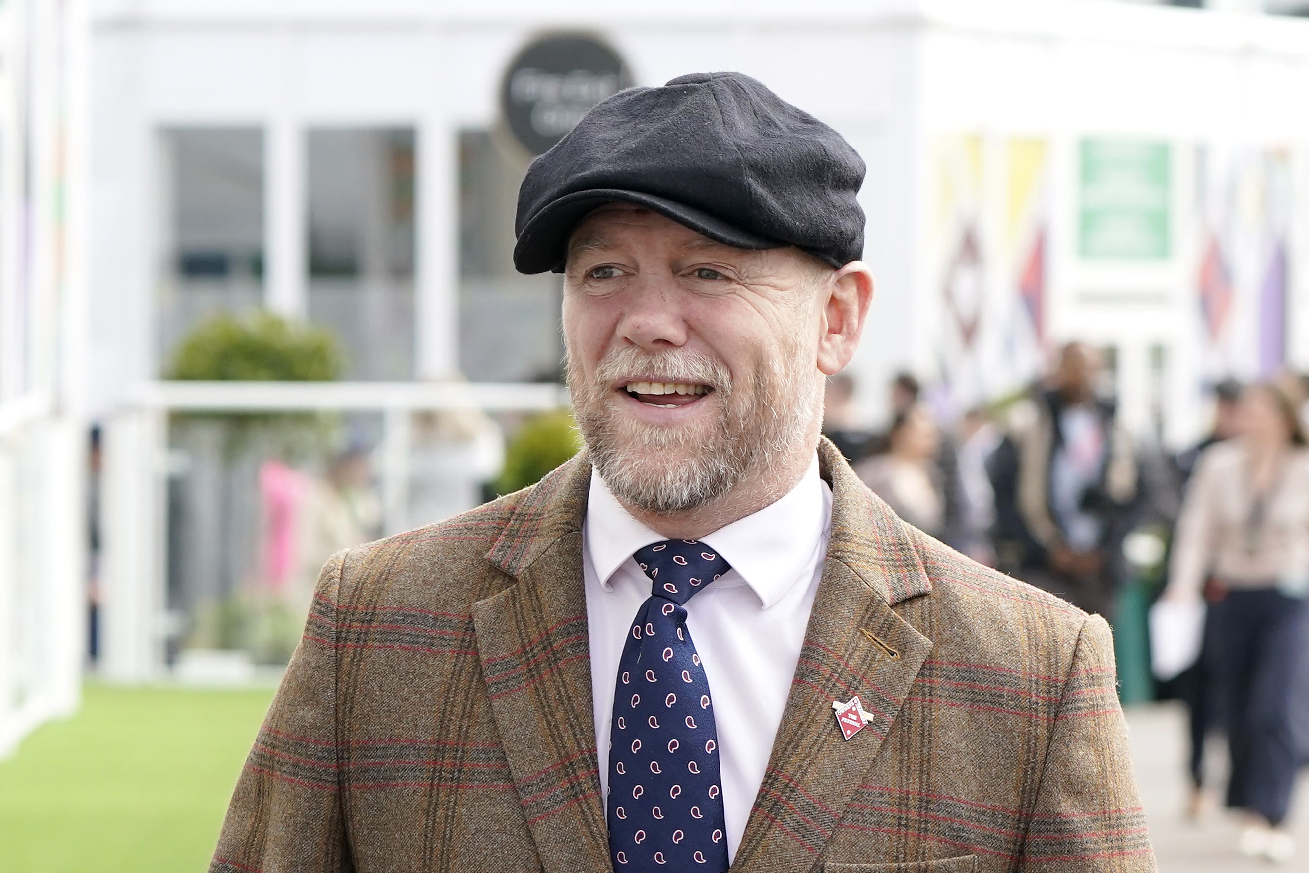 Mike Tindall at the Chetenham Festival (Andrew Matthews/PA)